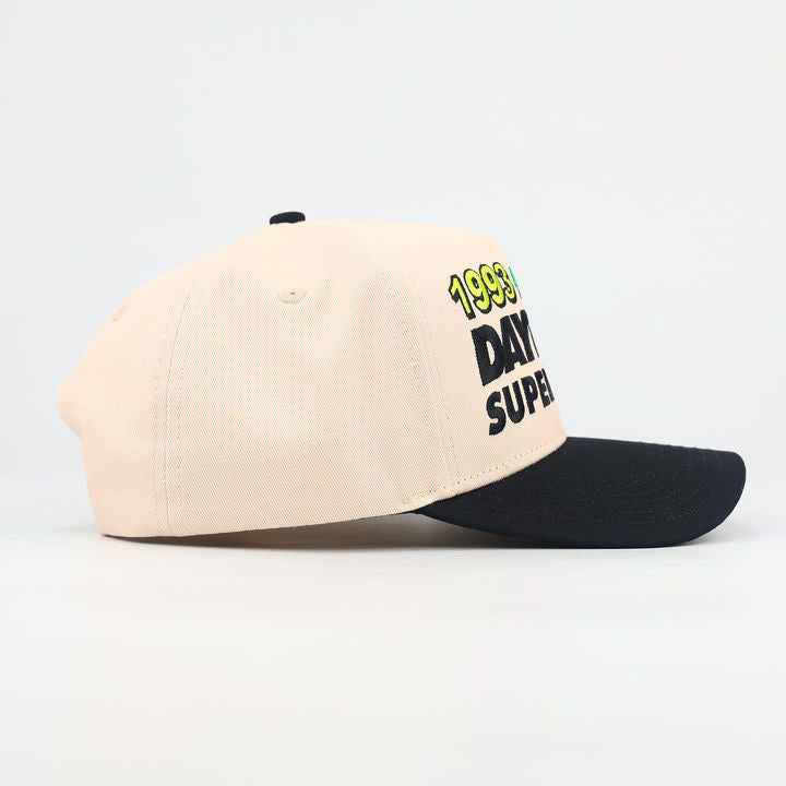 Daytona Supercross hat in cream color.