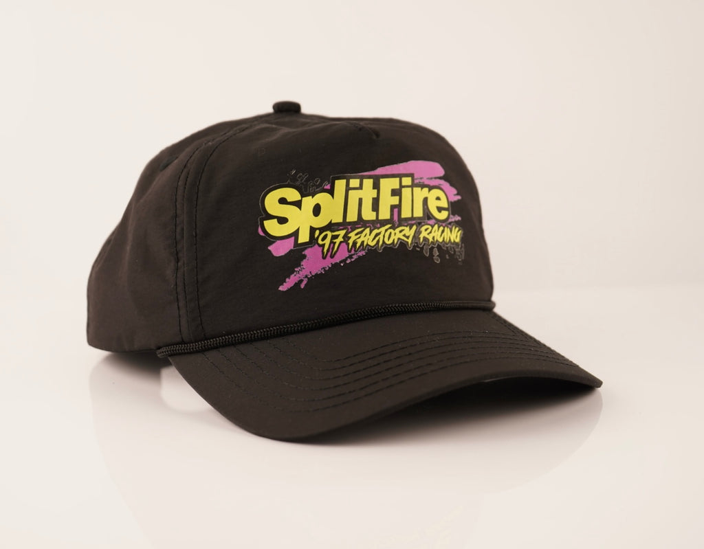 Splitfire Spark Plugs Kawasaki motocross racing hat.