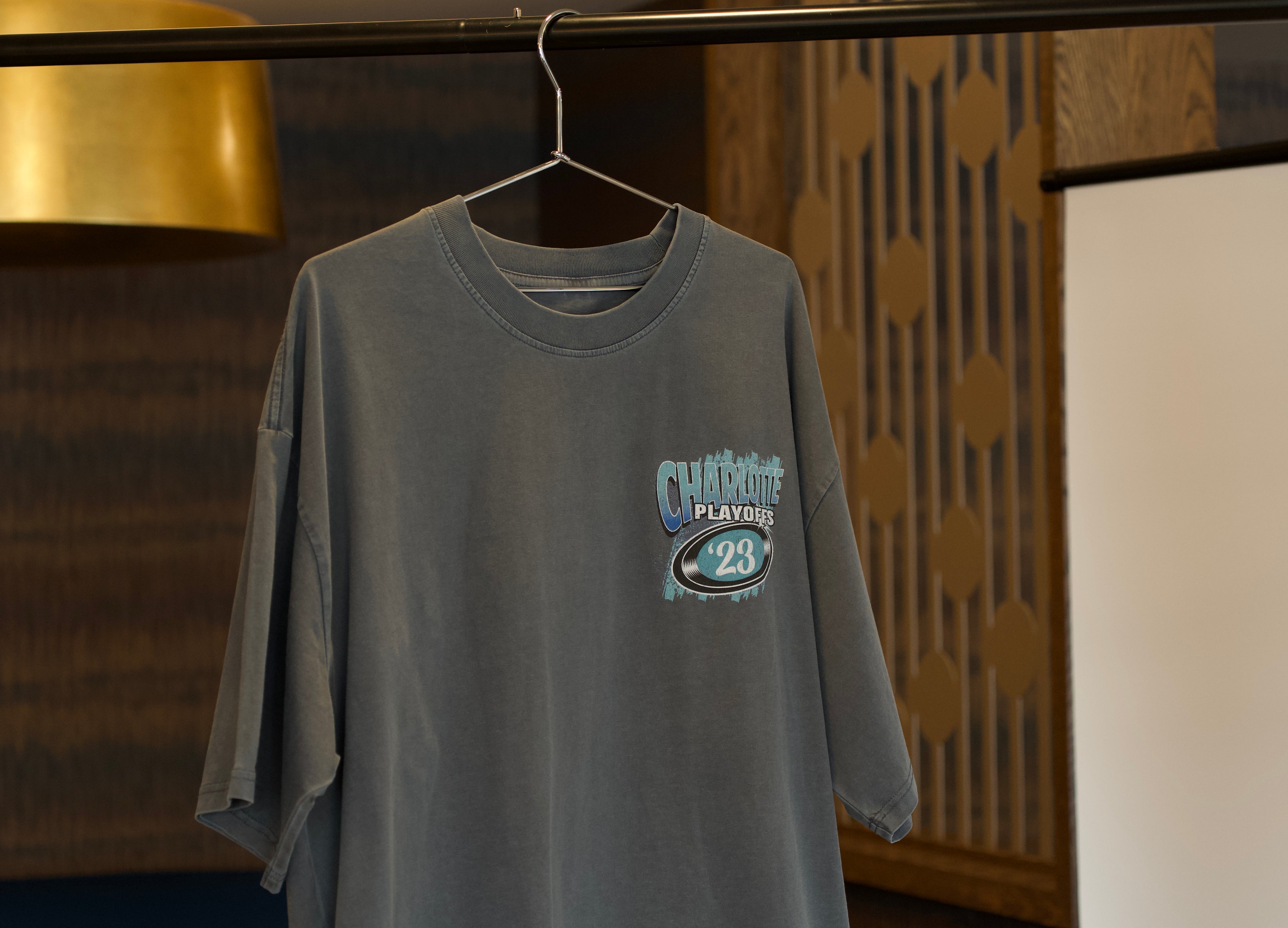 Charlotte Hornets inspired retro supercross shirt.