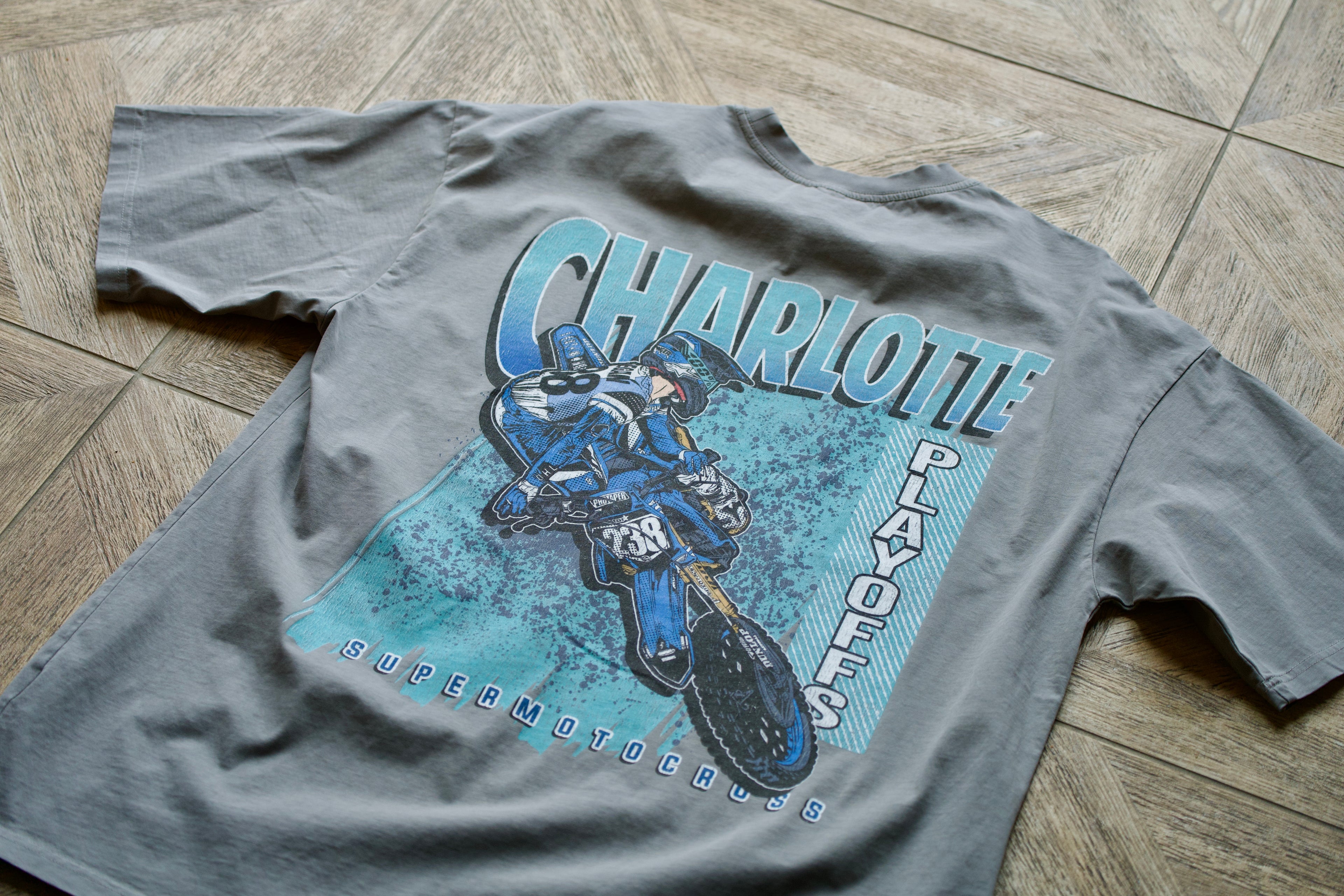 Vintage Yamaha supercross racing shirt.