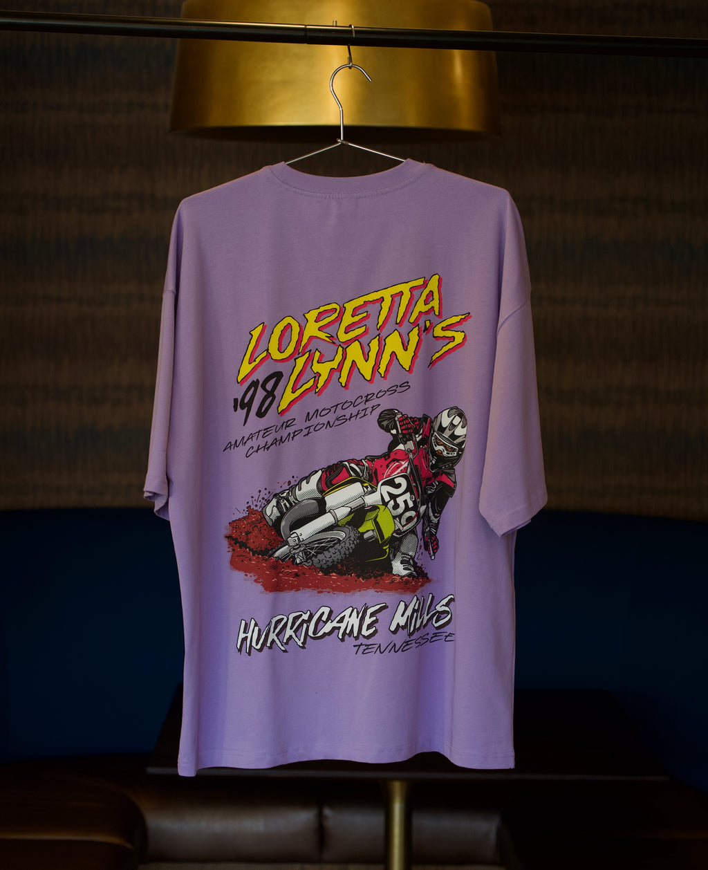 Loretta Lynns motocross racing shirt.