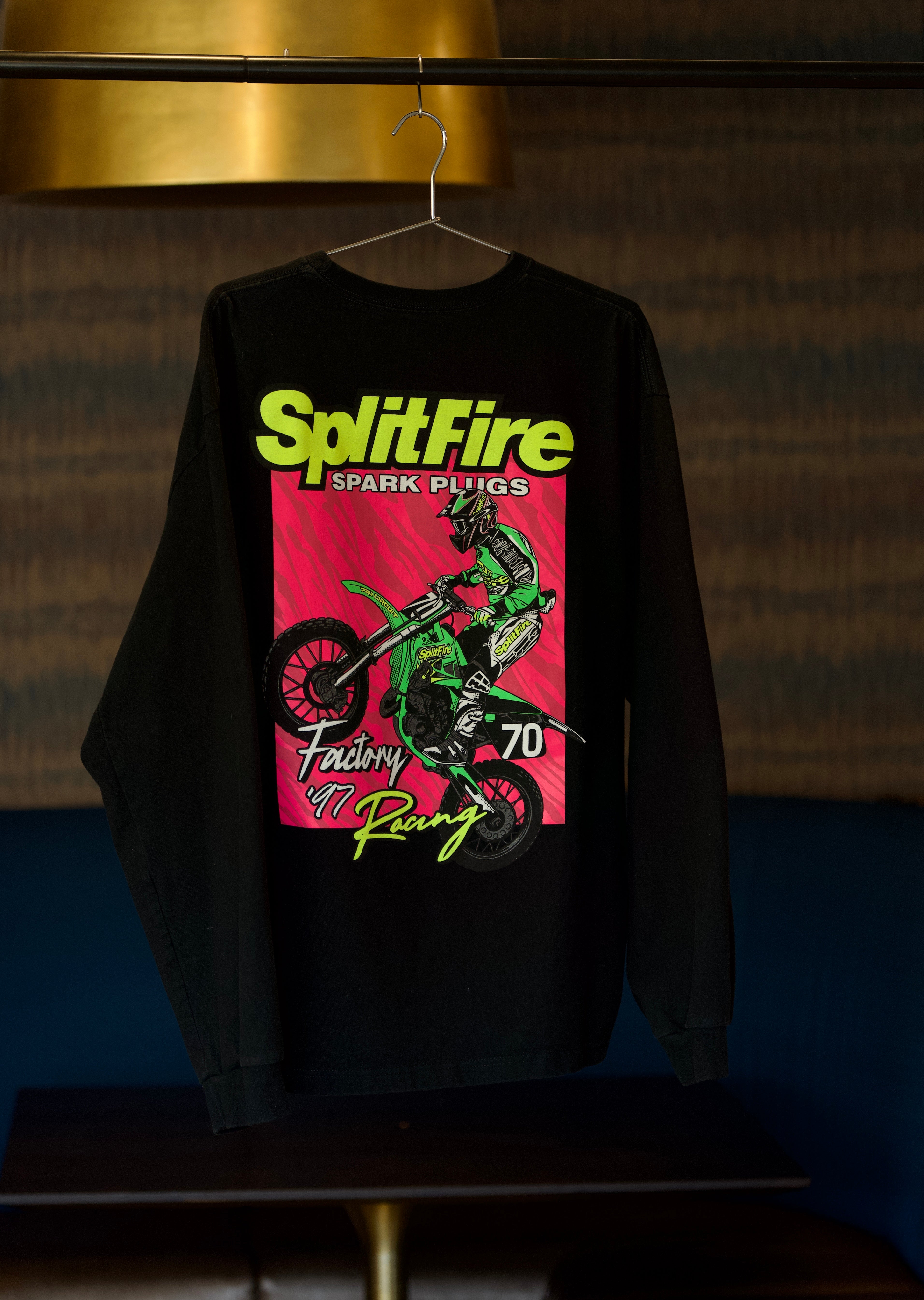 Ricky Carmichael kawasaki supercross racing shirt.