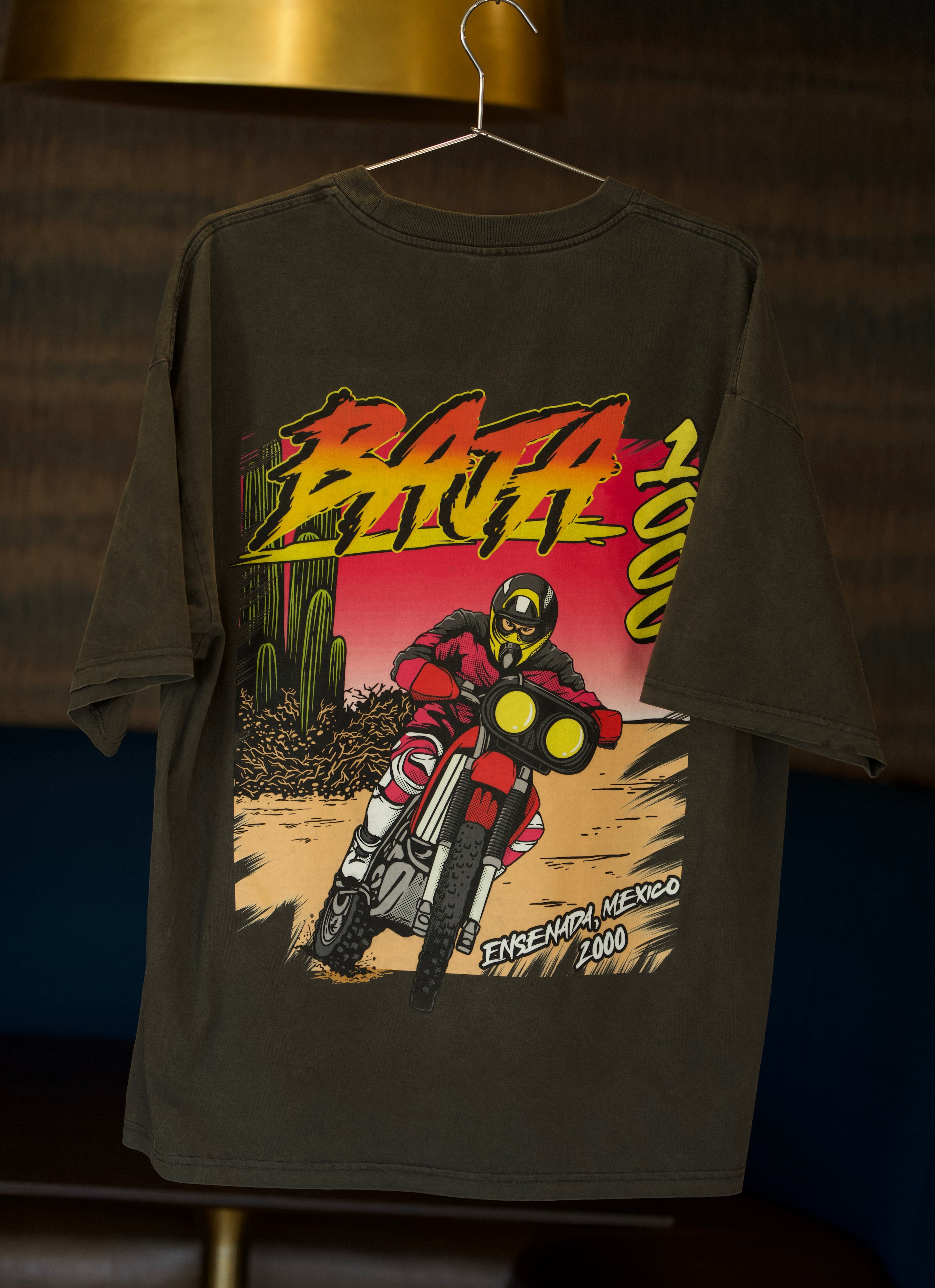 Vintage Baja 1000 racing shirt.