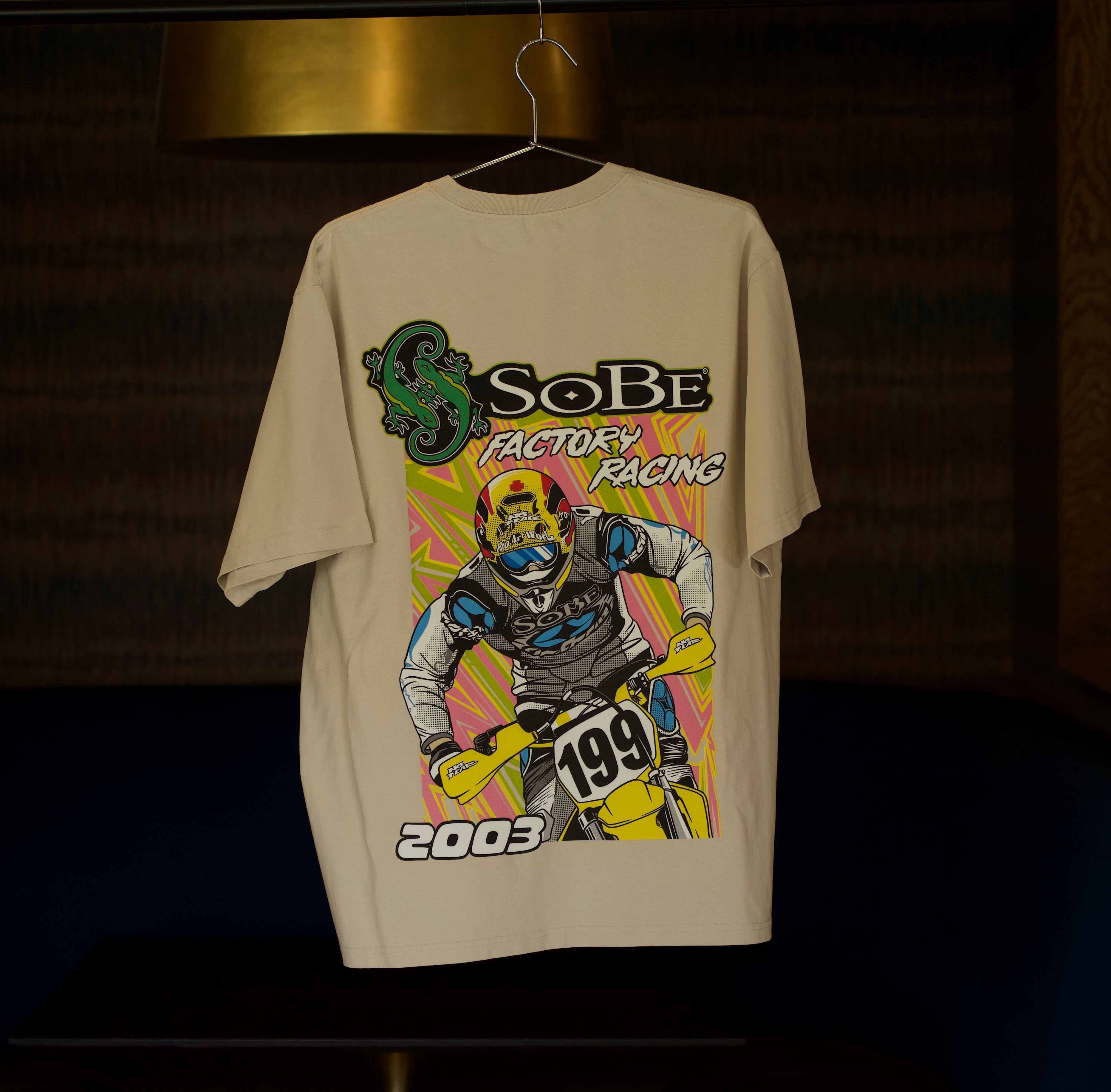 '03 SOBE Factory Racing Shirt - 240 GSM, Loose-Fit