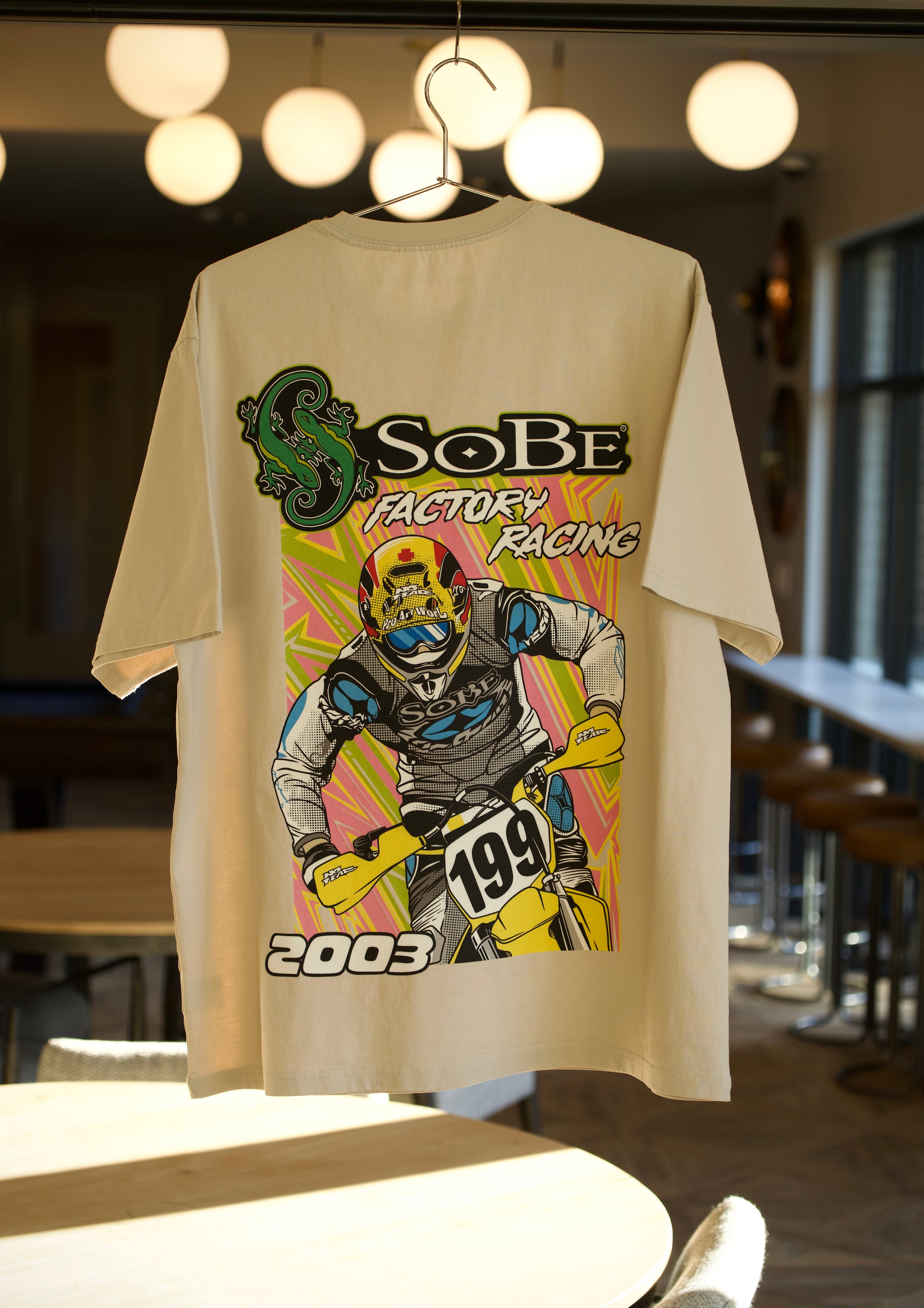 '03 SOBE Factory Racing Shirt - 240 GSM, Loose-Fit