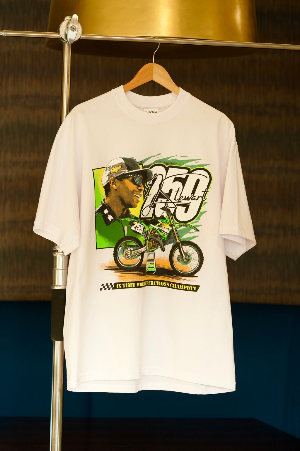 James "Bubba" Stewart vintage motocross shirt