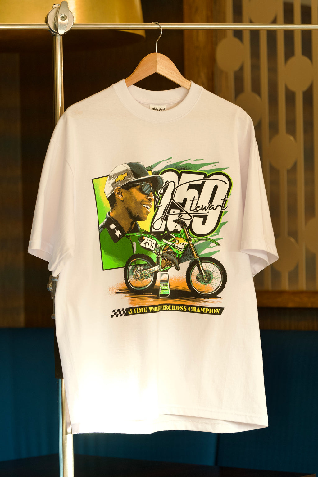 James Stewart World Supercross Championship shirt