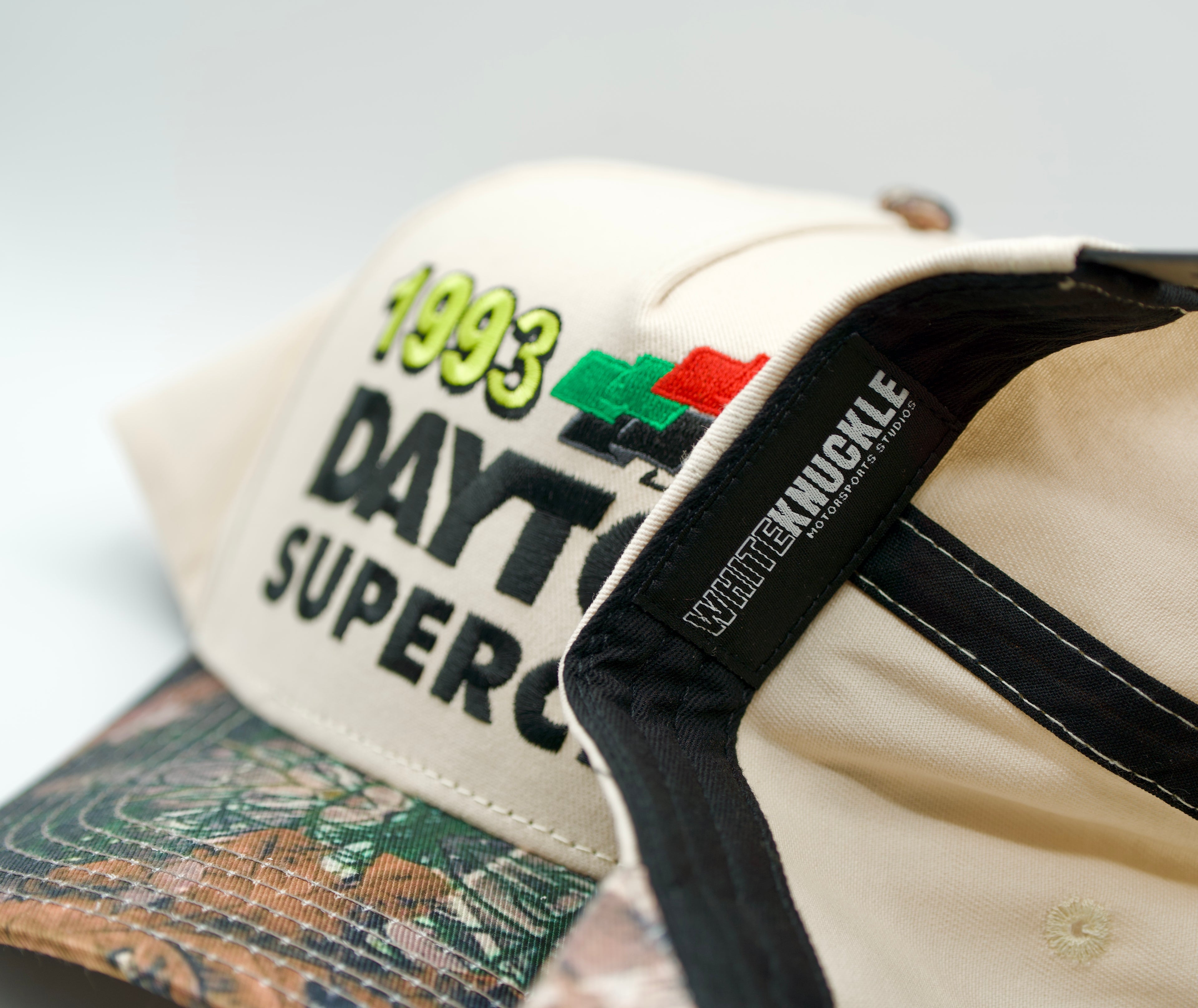 Vintage white knuckle studios motocross hat