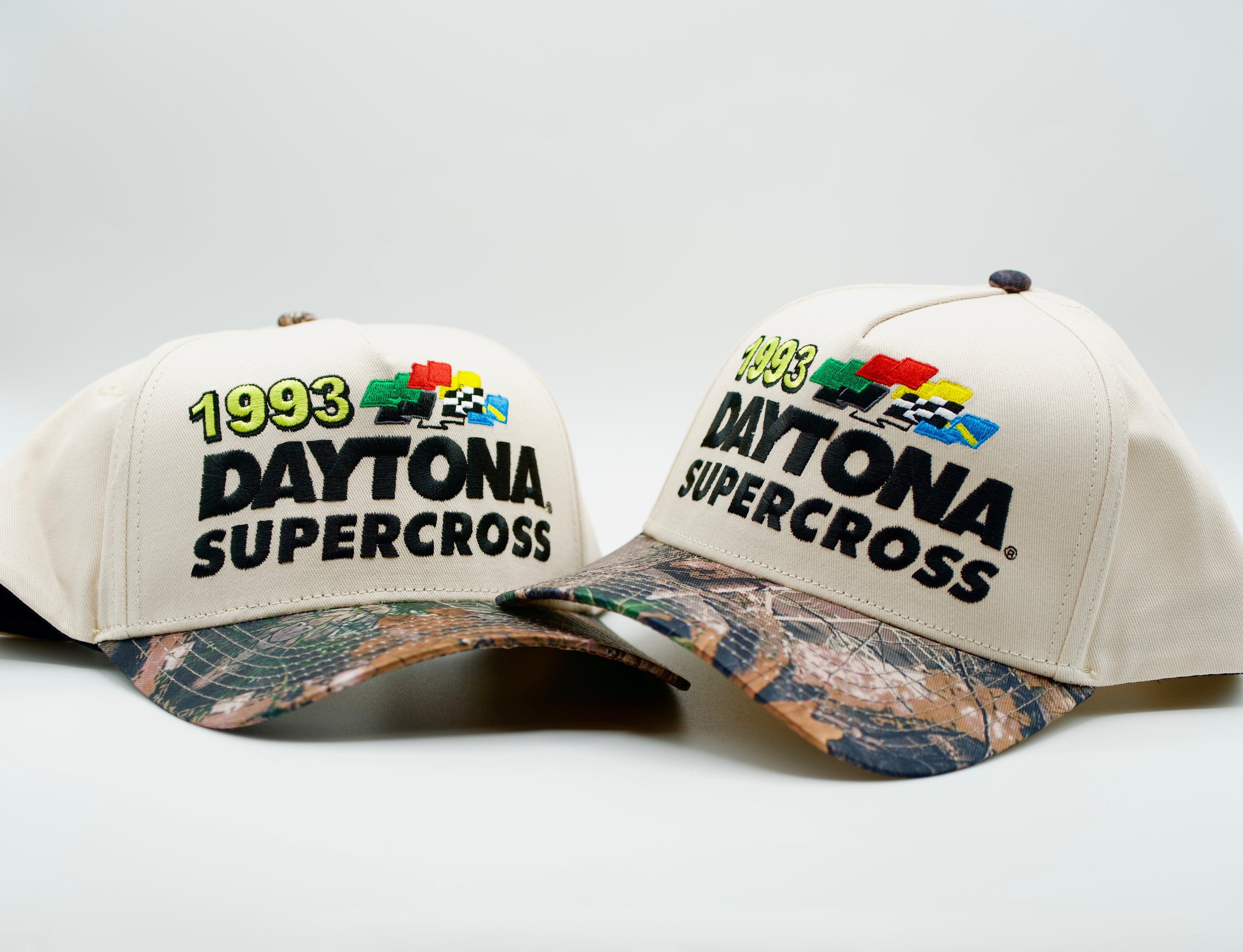 Daytona Supercross racing snapback hat