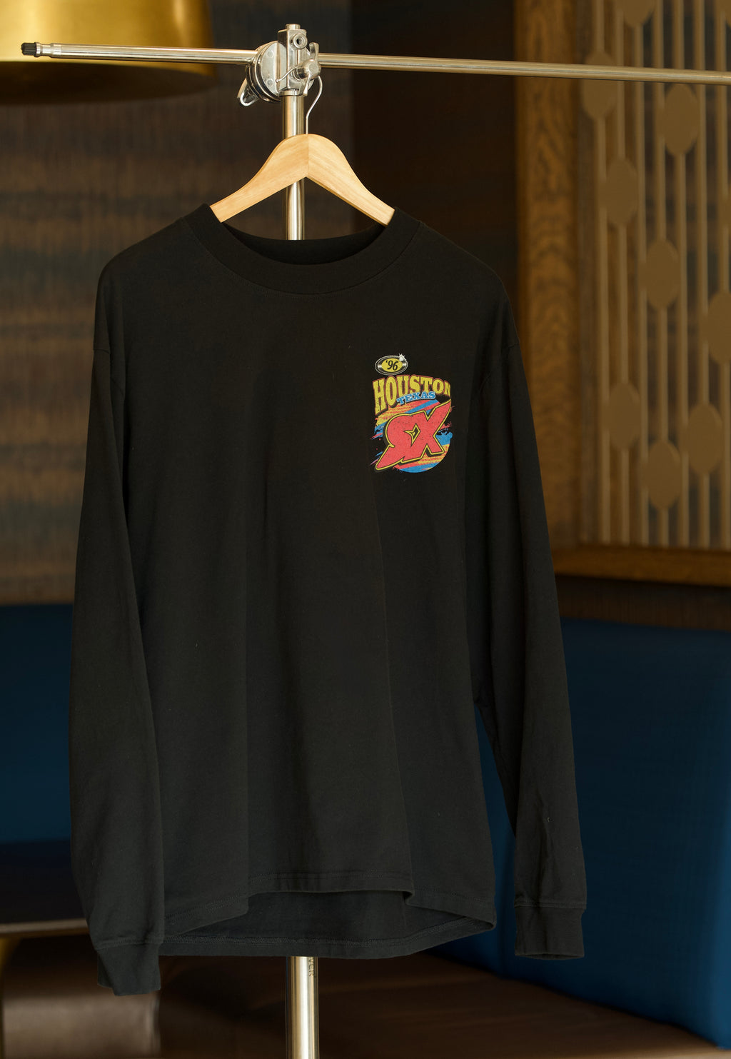 1996 Houston Supercross racing long sleeve shirt