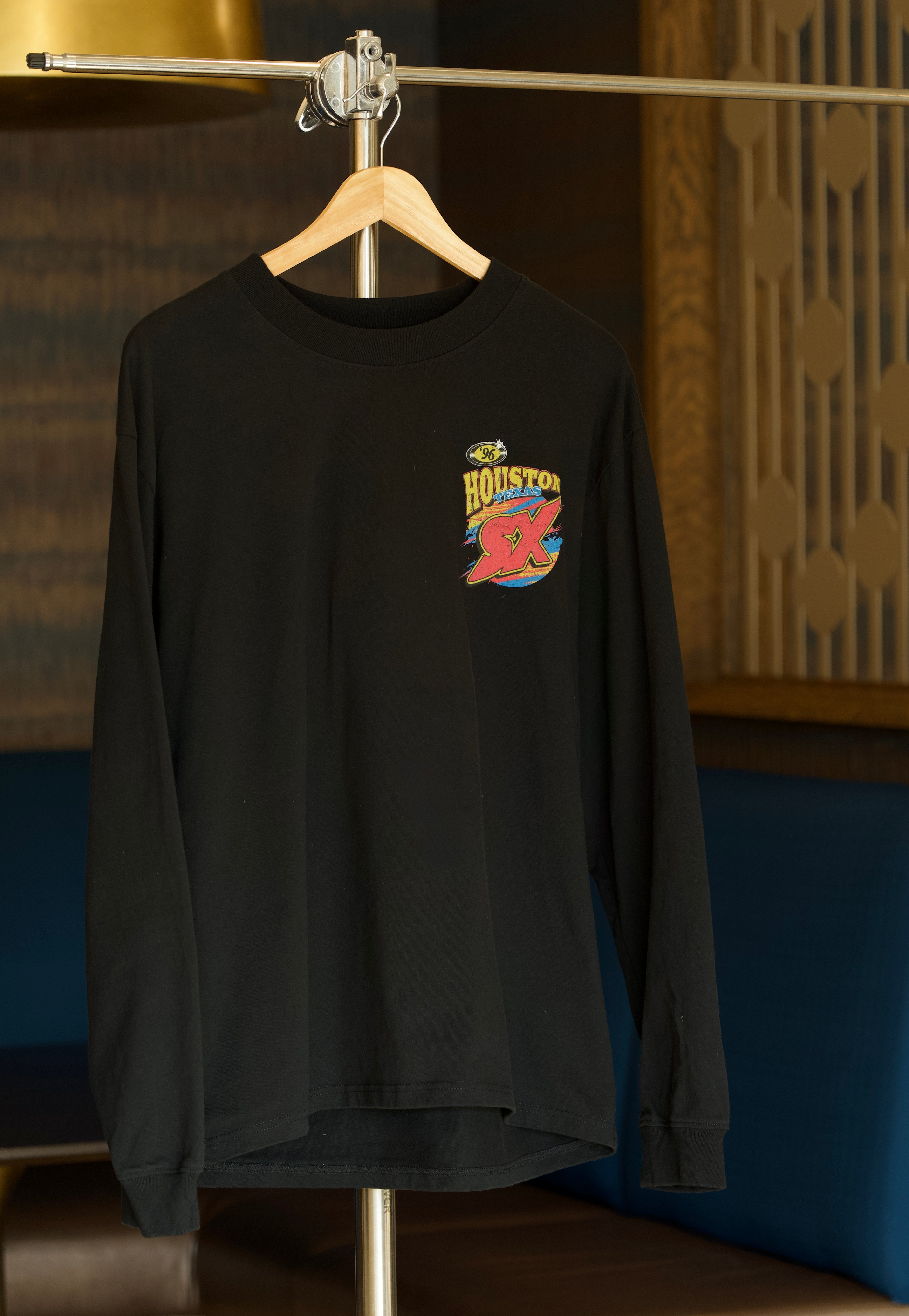 1996 Houston Supercross racing long sleeve shirt