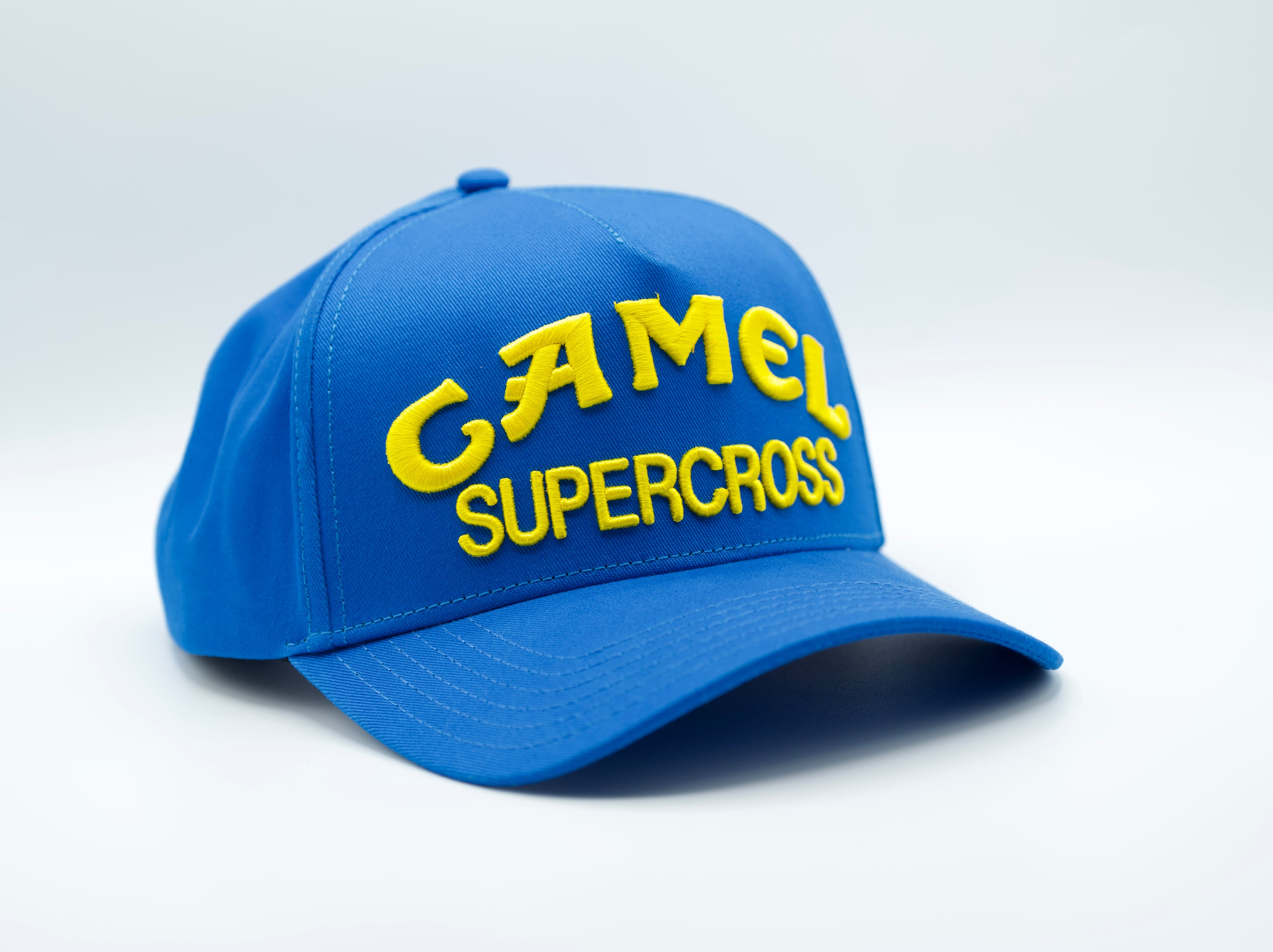 Vintage style motocross racing hat