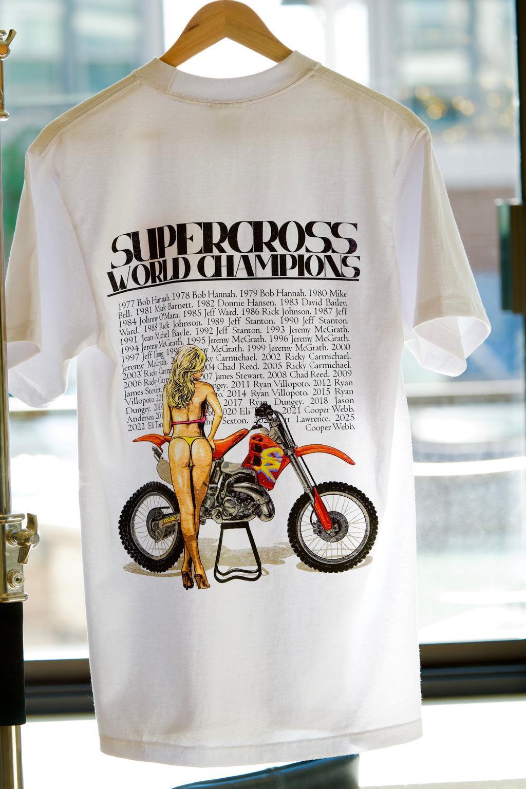 Vintage All-Time Supercross World Champions Shirt