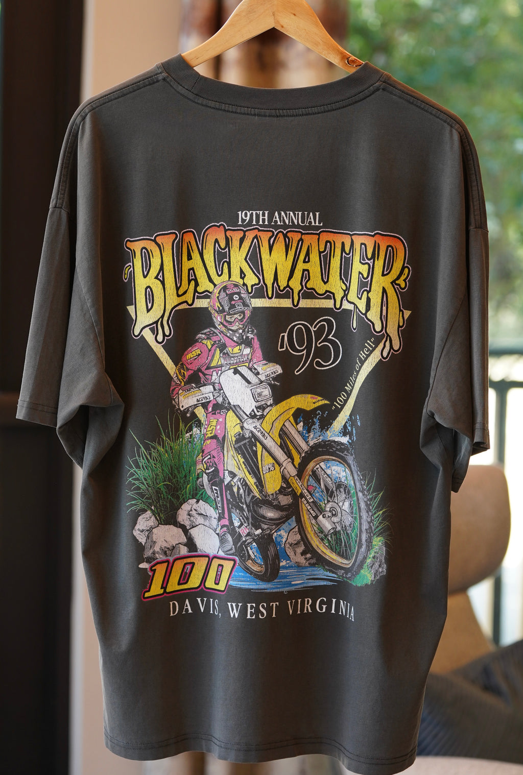 1993 Blackwater 100 motorcycle race shirt