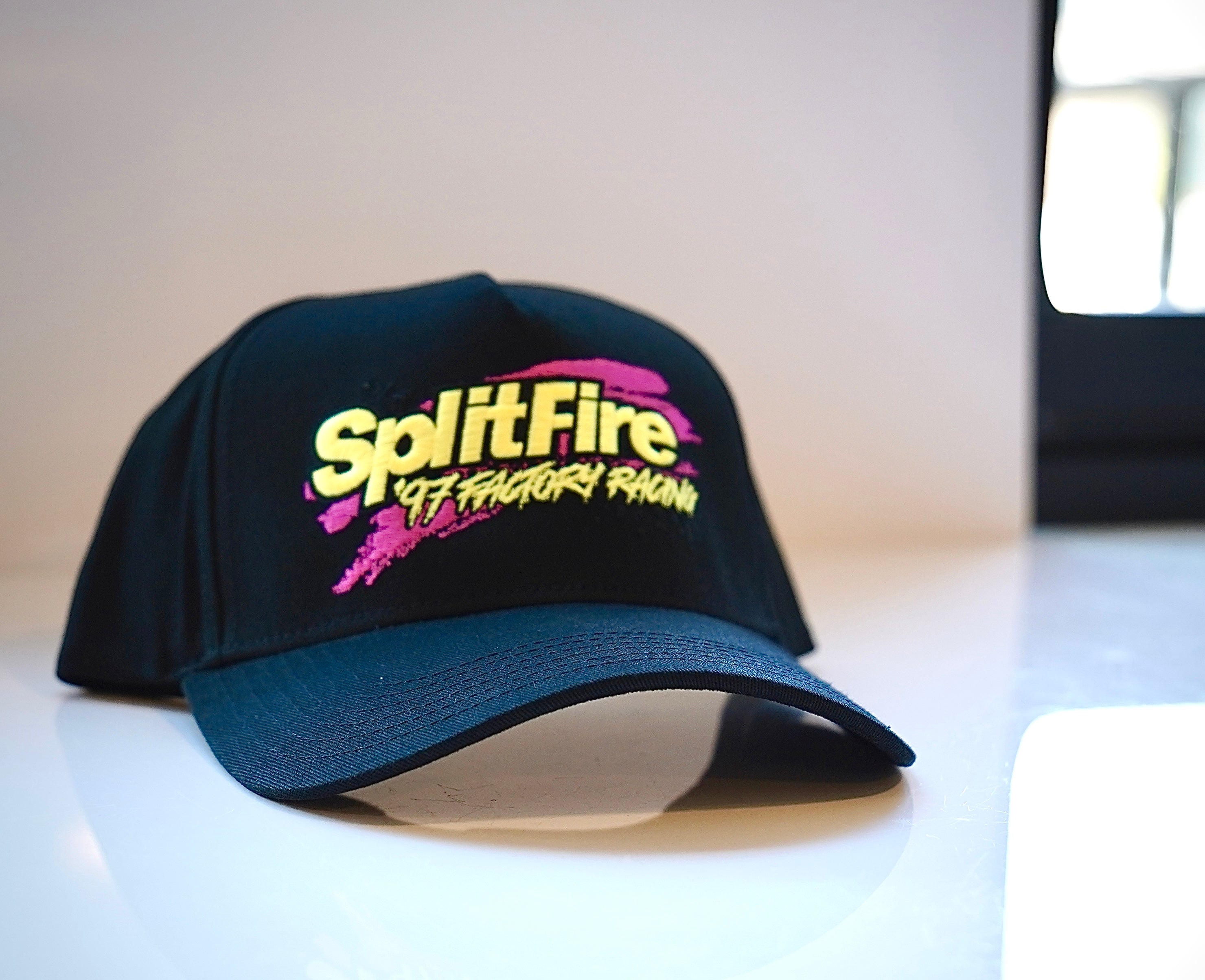 '97 Splitfire Factory Racing A-Frame Hat - Black