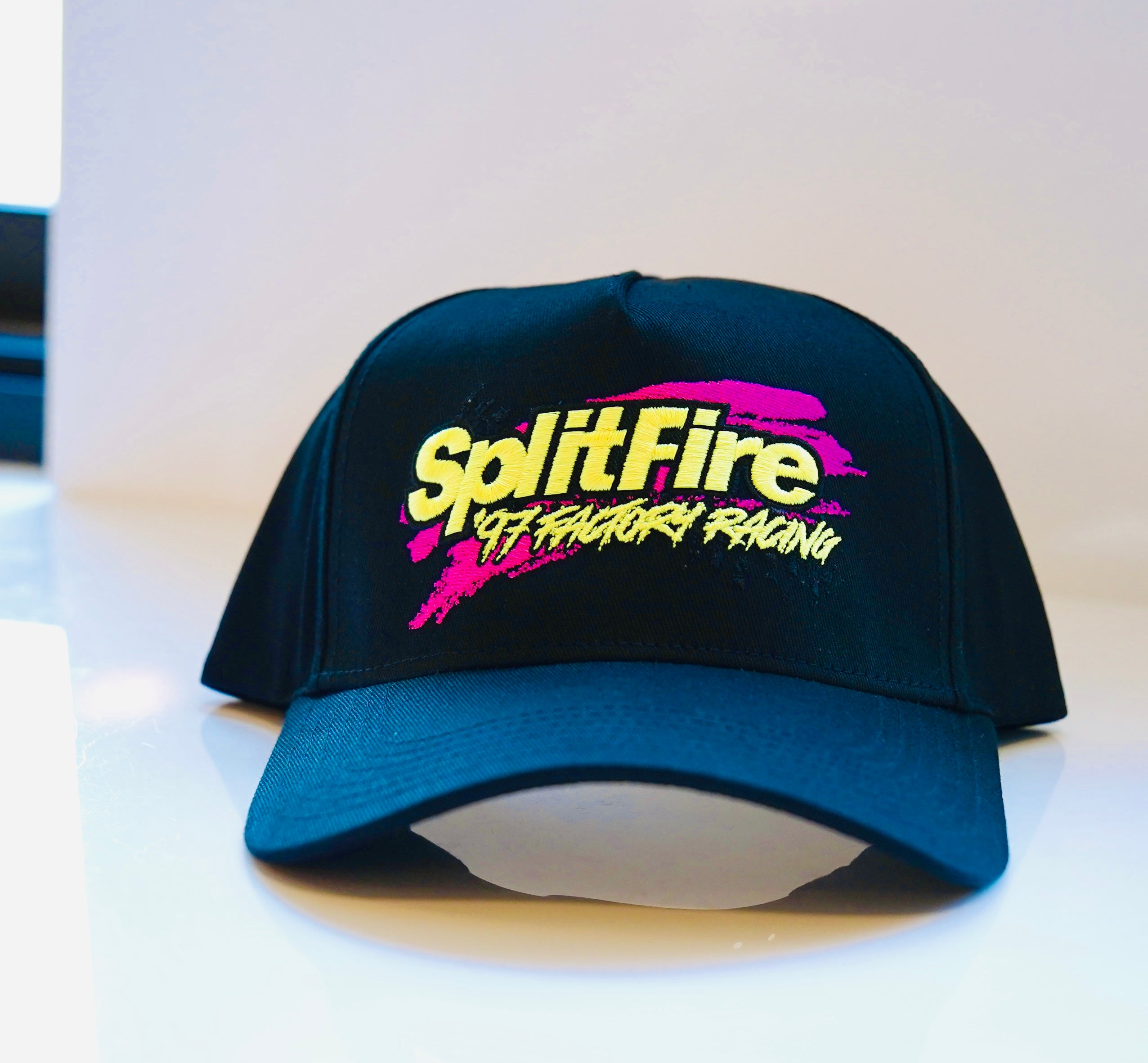 '97 Splitfire Factory Racing A-Frame Hat - Black