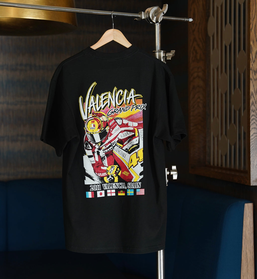 Vintage 2011 Valencia Moto GP race shirt