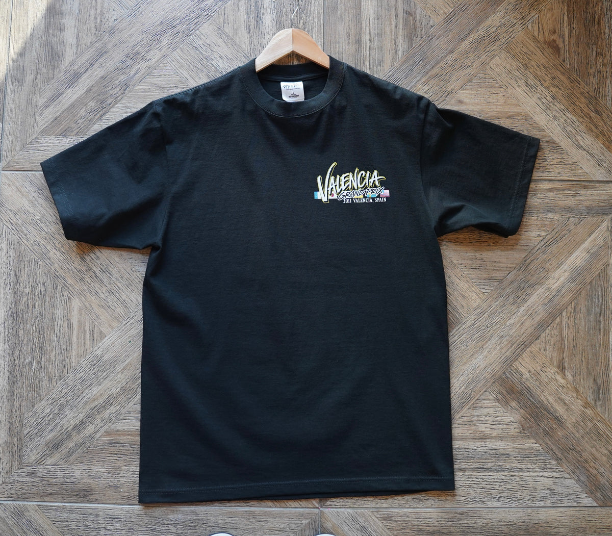 2011 Valencia GP racing shirt logo