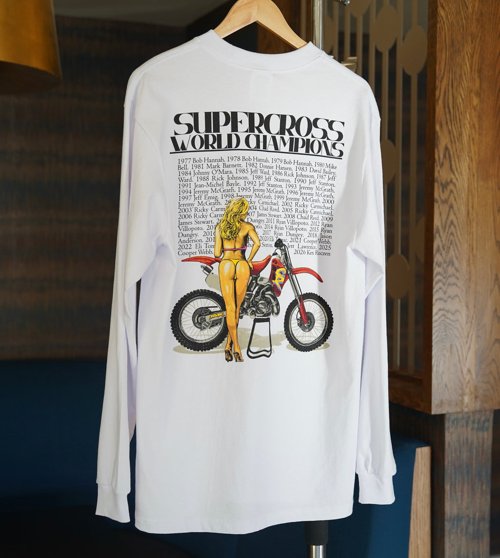 Vintage inspired Honda CR500 2 stroke shirt