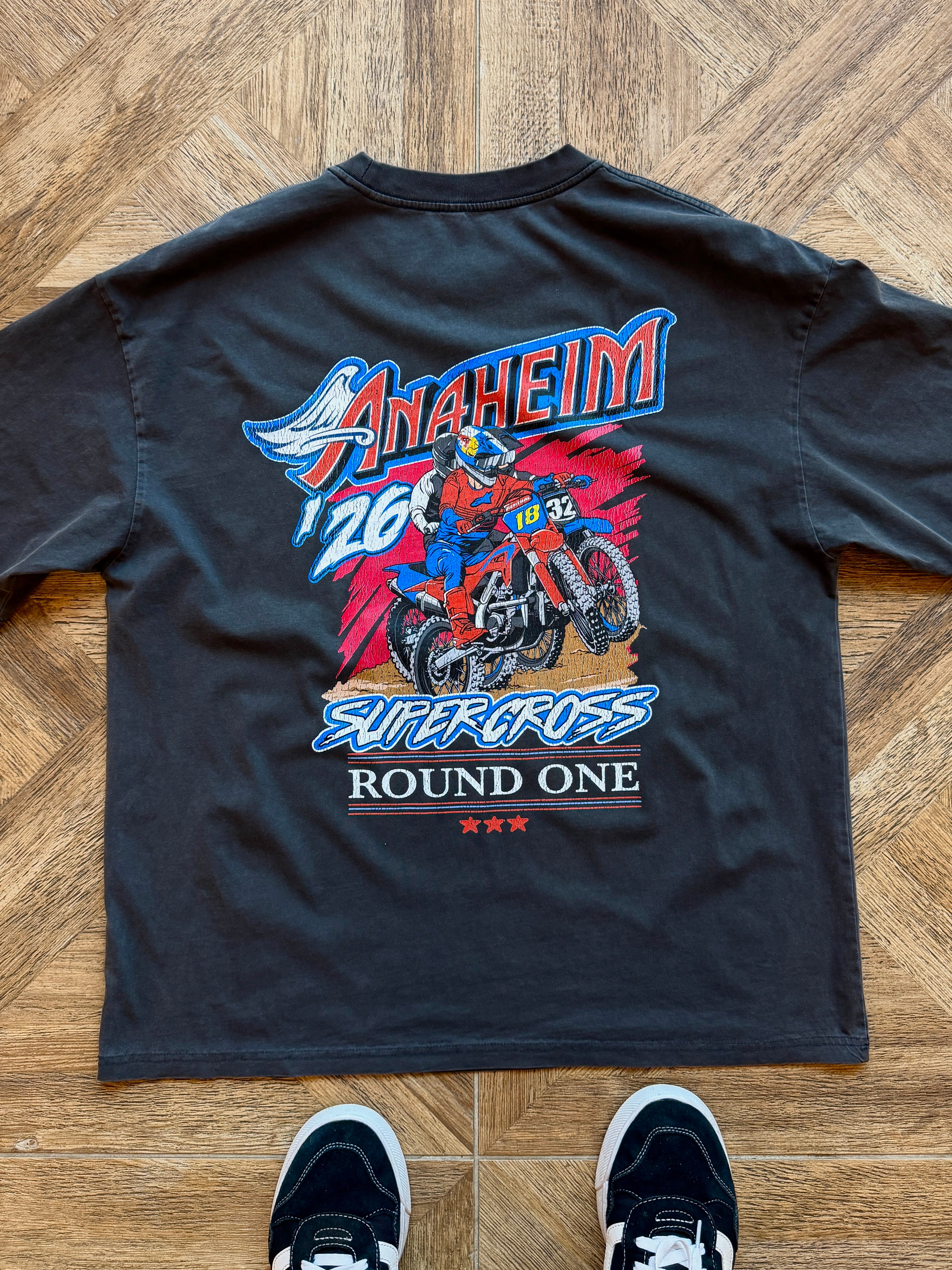Jett Lawrence Anaheim supercross shirt.