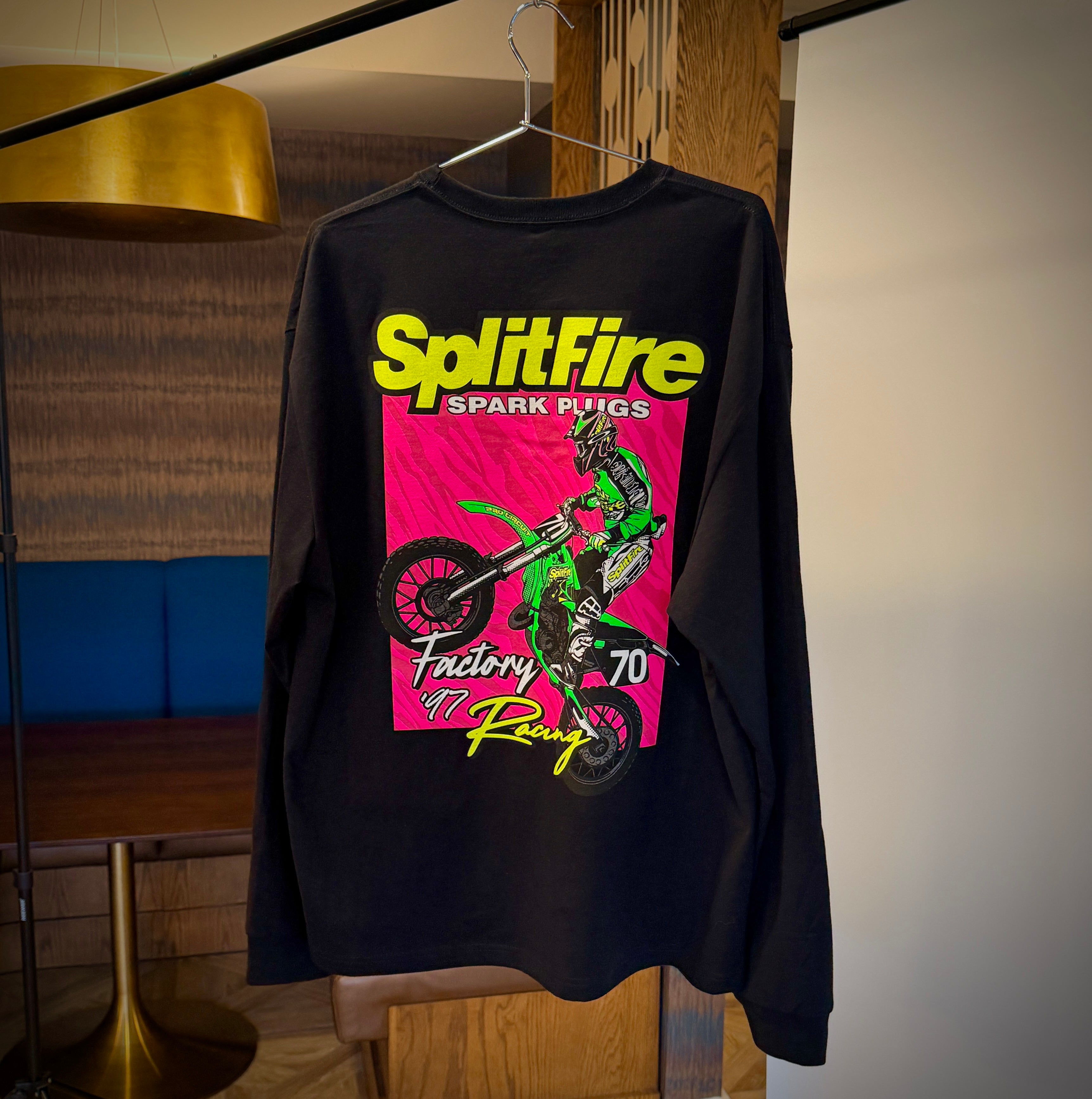 Ricky carmichael inspired long sleeve shirt