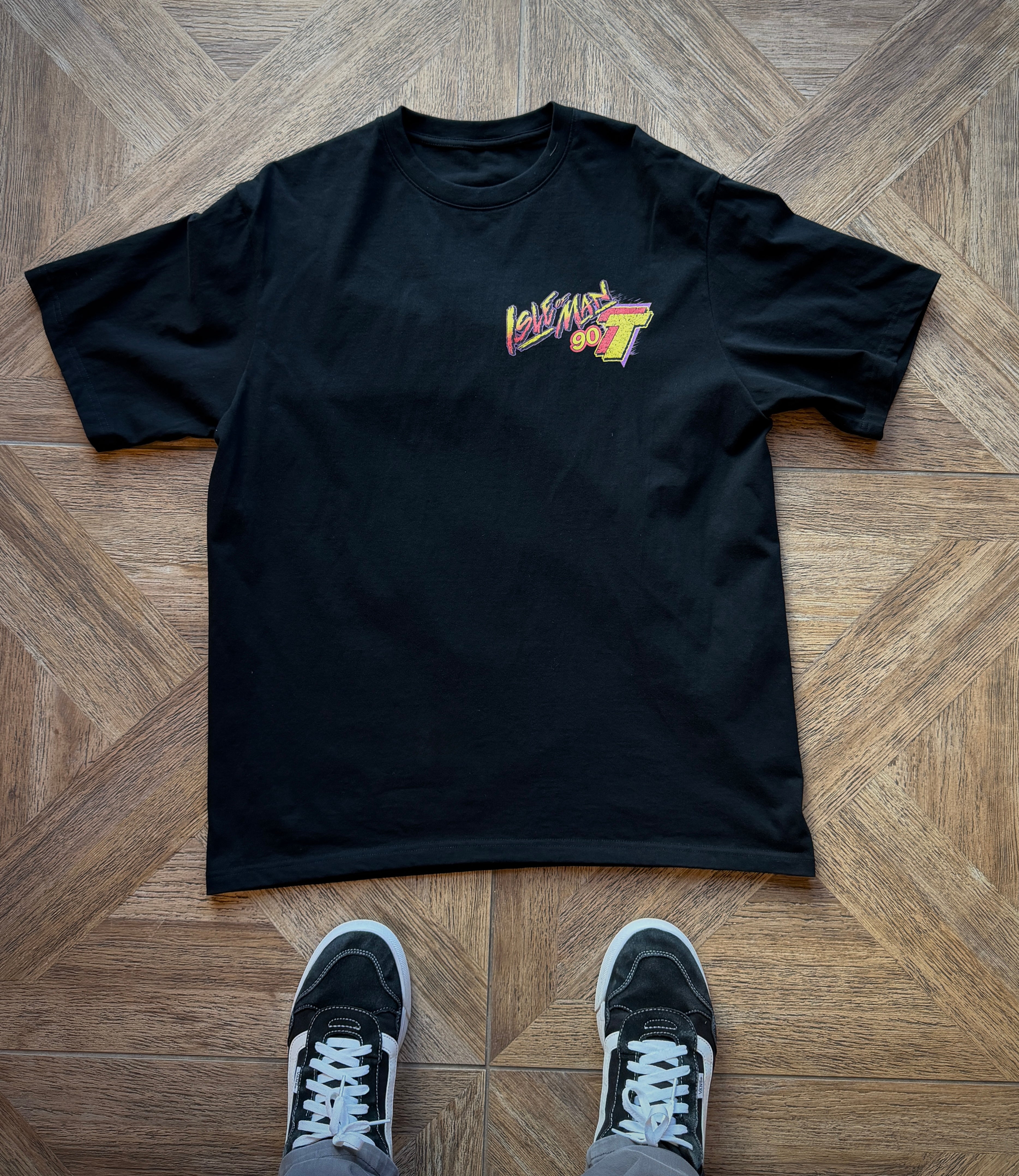 Isle of Man TT shirt in black color