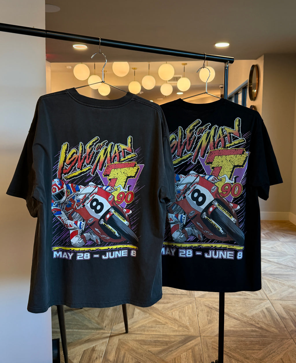 Isle of Man TT vintage style racing shirts