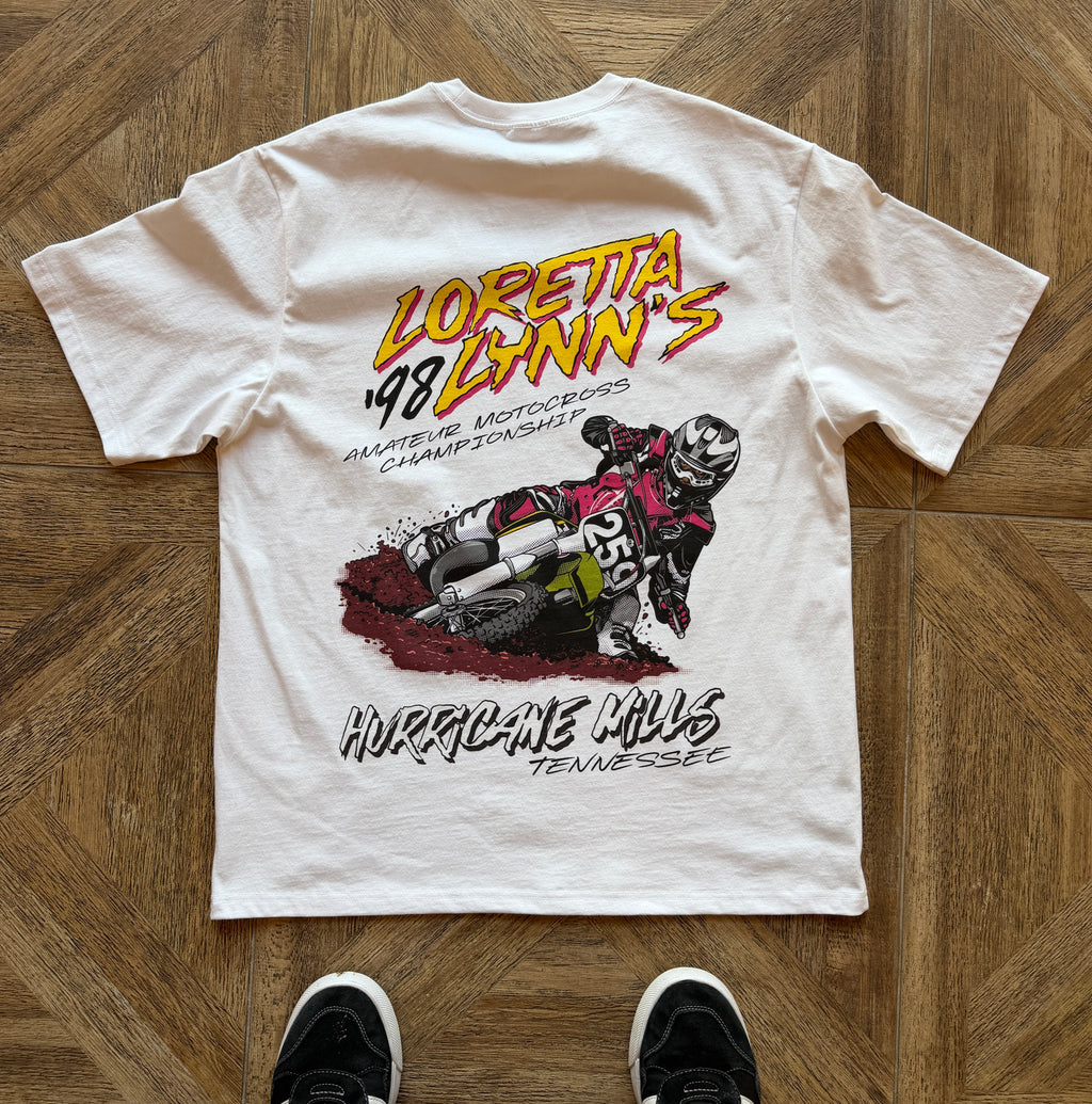 1998 vintage style James Stewart Kawasaki shirt.