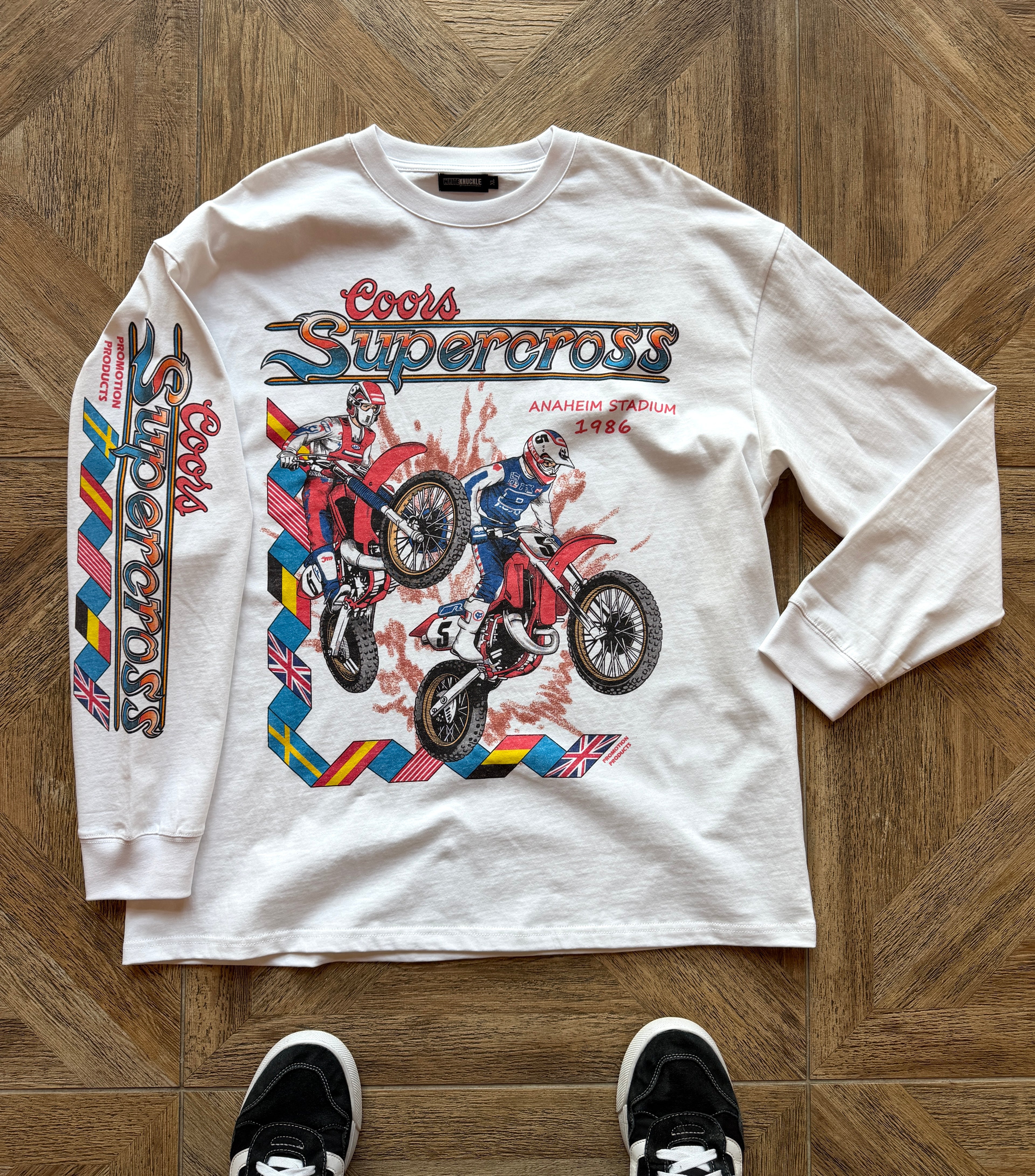 Vintage Coors Supercross racing long sleeve shirt