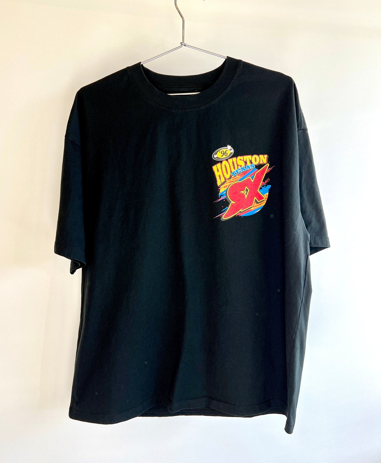 '96 Houston Supercross Shirt - 195 GSM, Loose-Fit