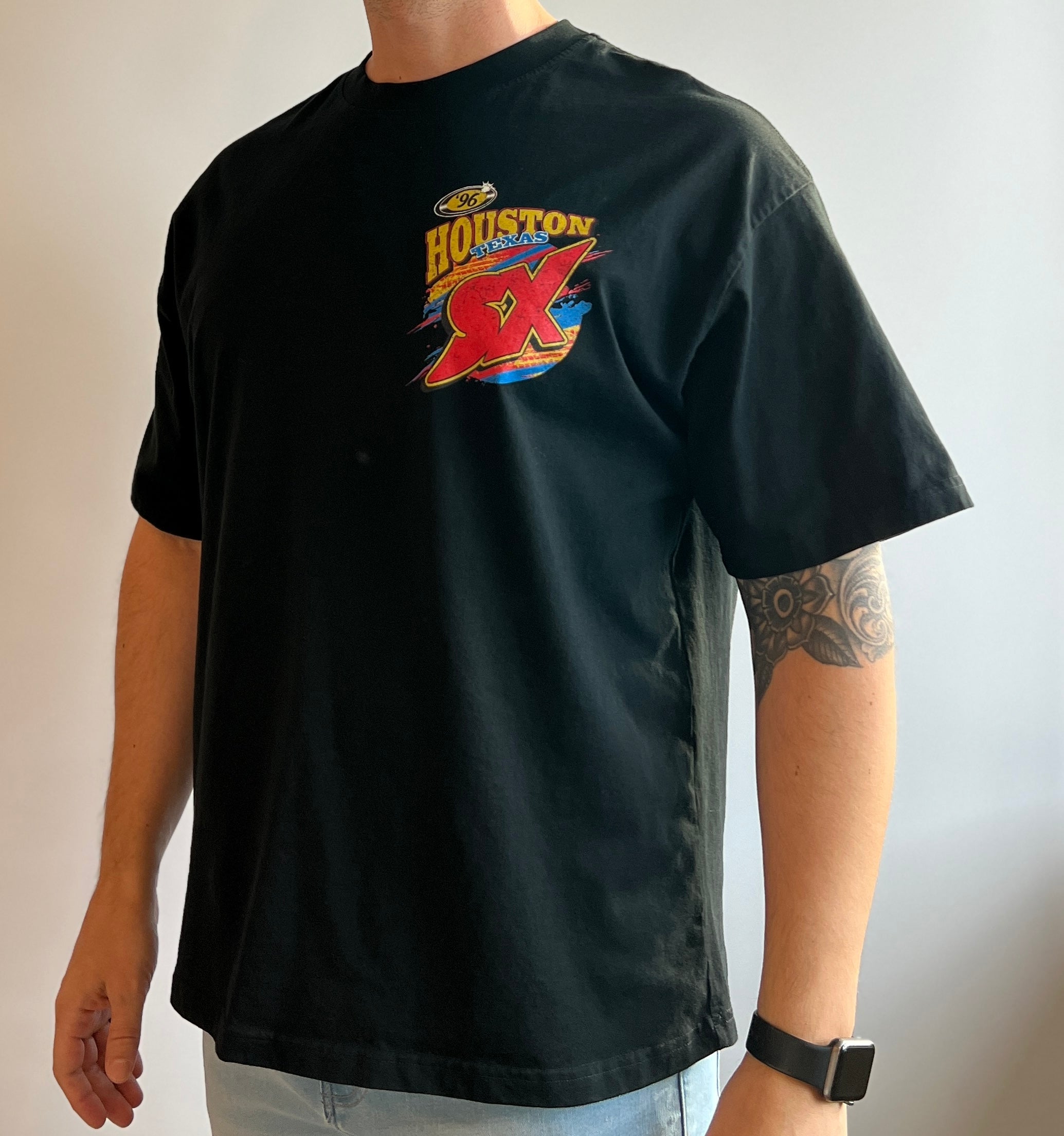 Black color shirt featuring Jeremy McGrath.