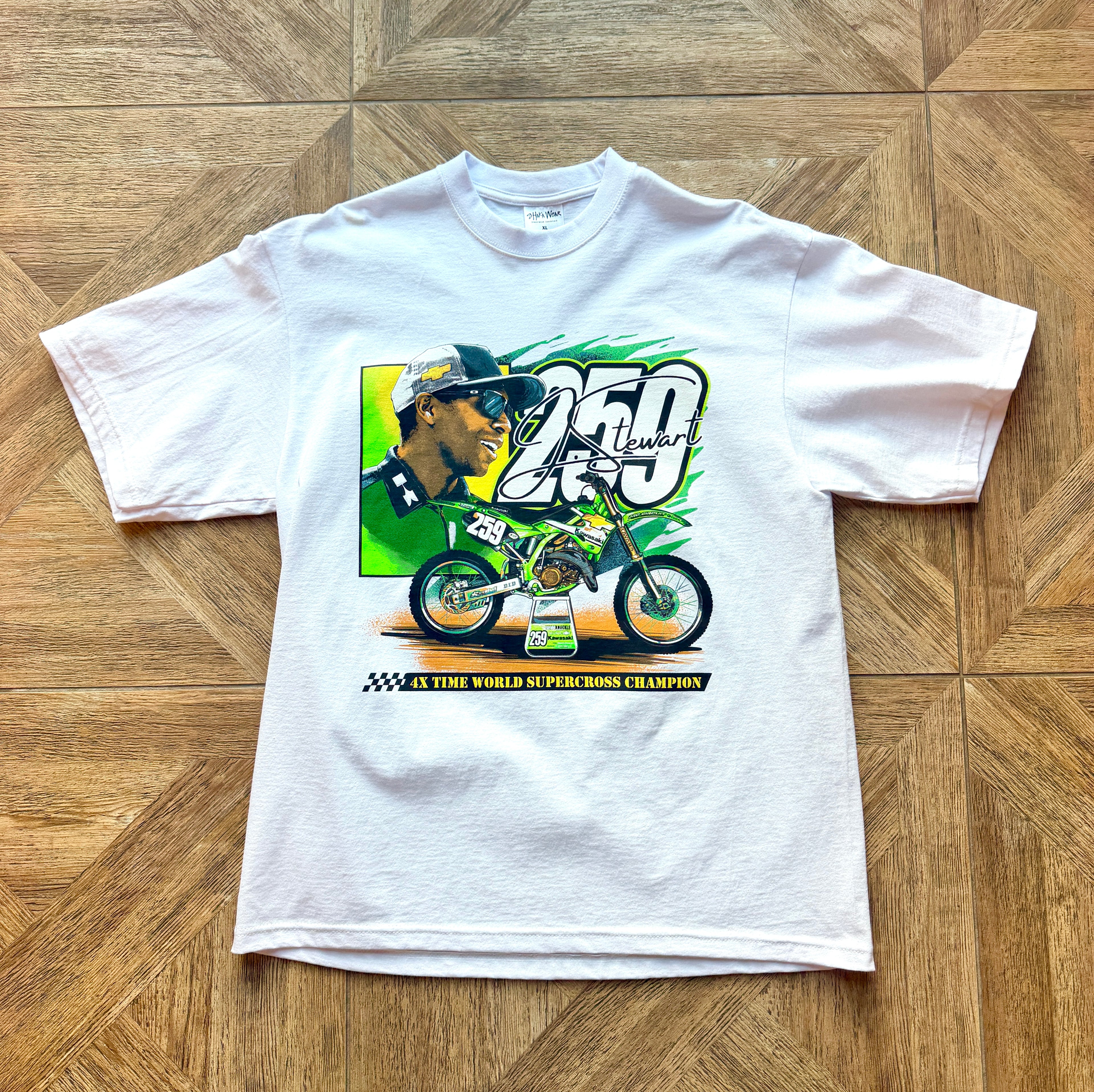 James Stewart Kawasaki shirt in white color
