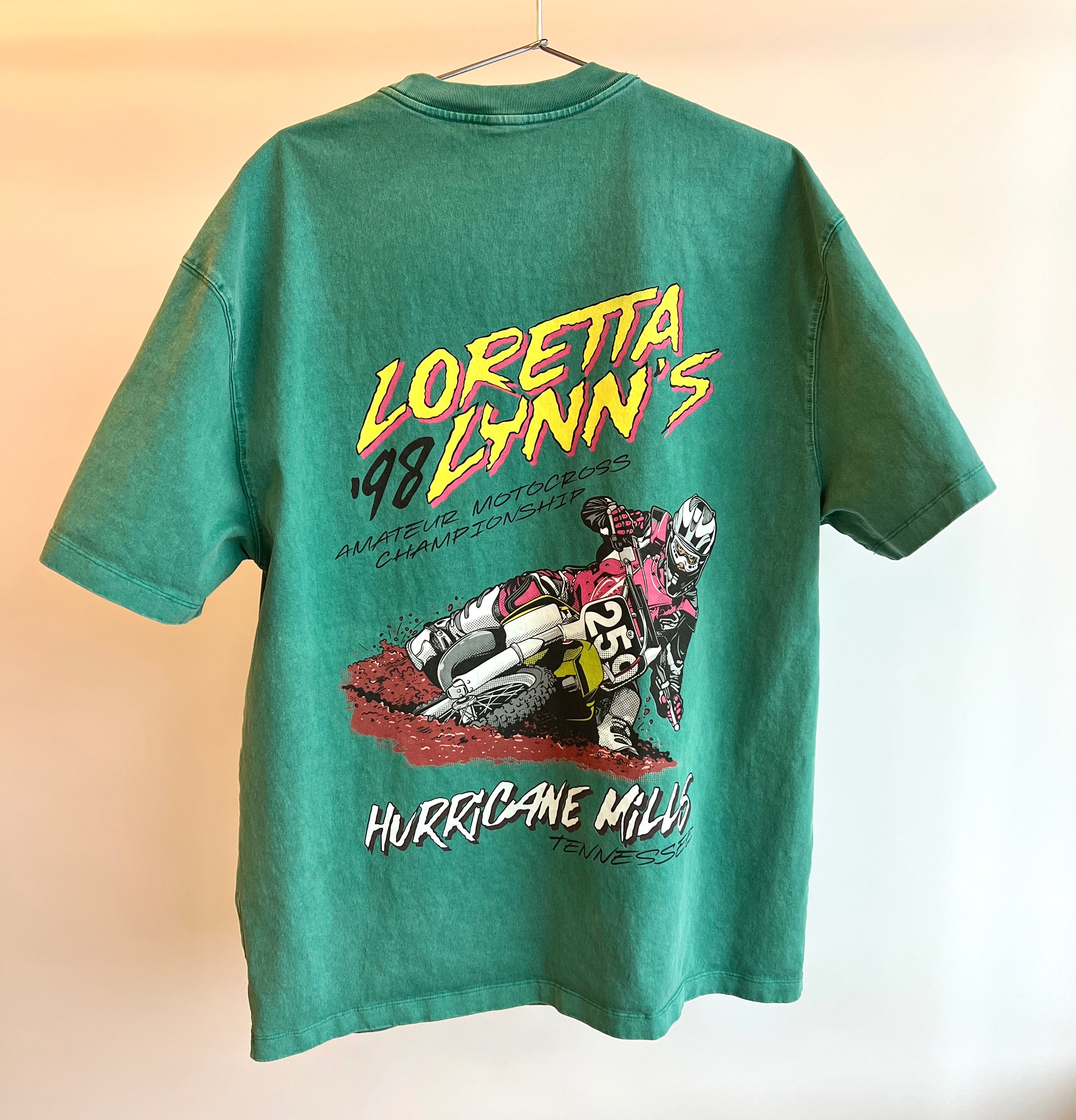 Loretta Lynn's vintage shirt in lavender color.