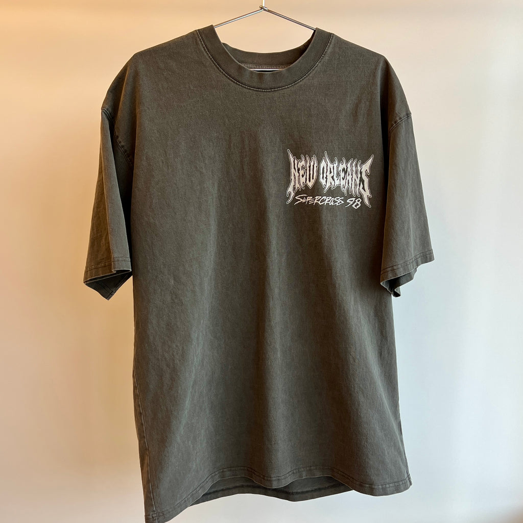 New Orleans Supercross shirt in black color