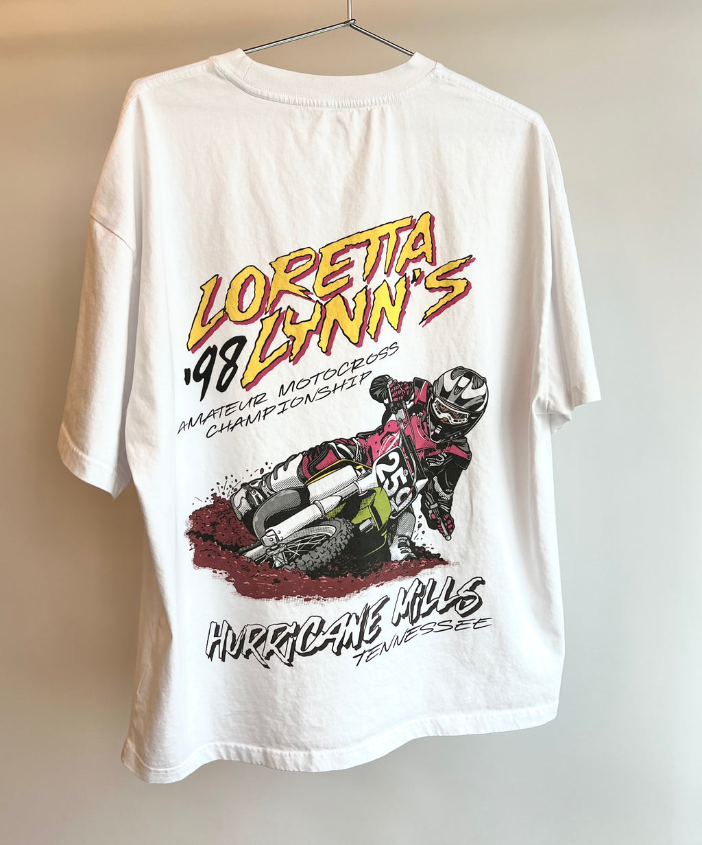 1998 Loretta Lynns shirt with James Stewart.