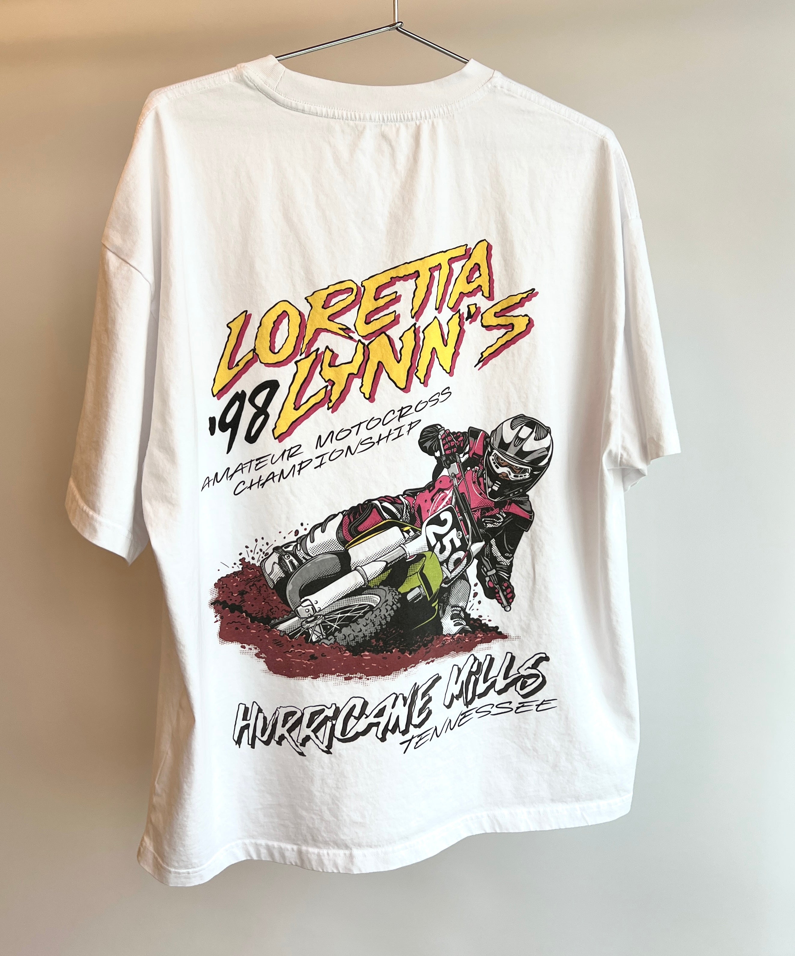 1998 Loretta Lynns shirt with James Stewart.