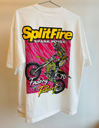 '97 Splitfire Factory Racing Shirt- 240 GSM, Loose-Fit