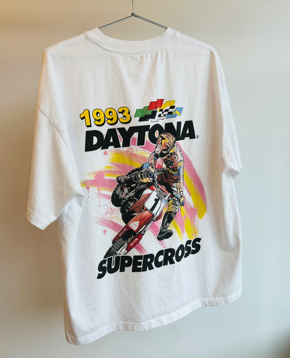 '93 Daytona Supercross Shirt - 195 GSM, Loose-Fit