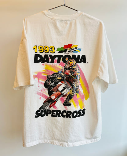 '93 Daytona Supercross Shirt - 240 GSM, Loose-Fit