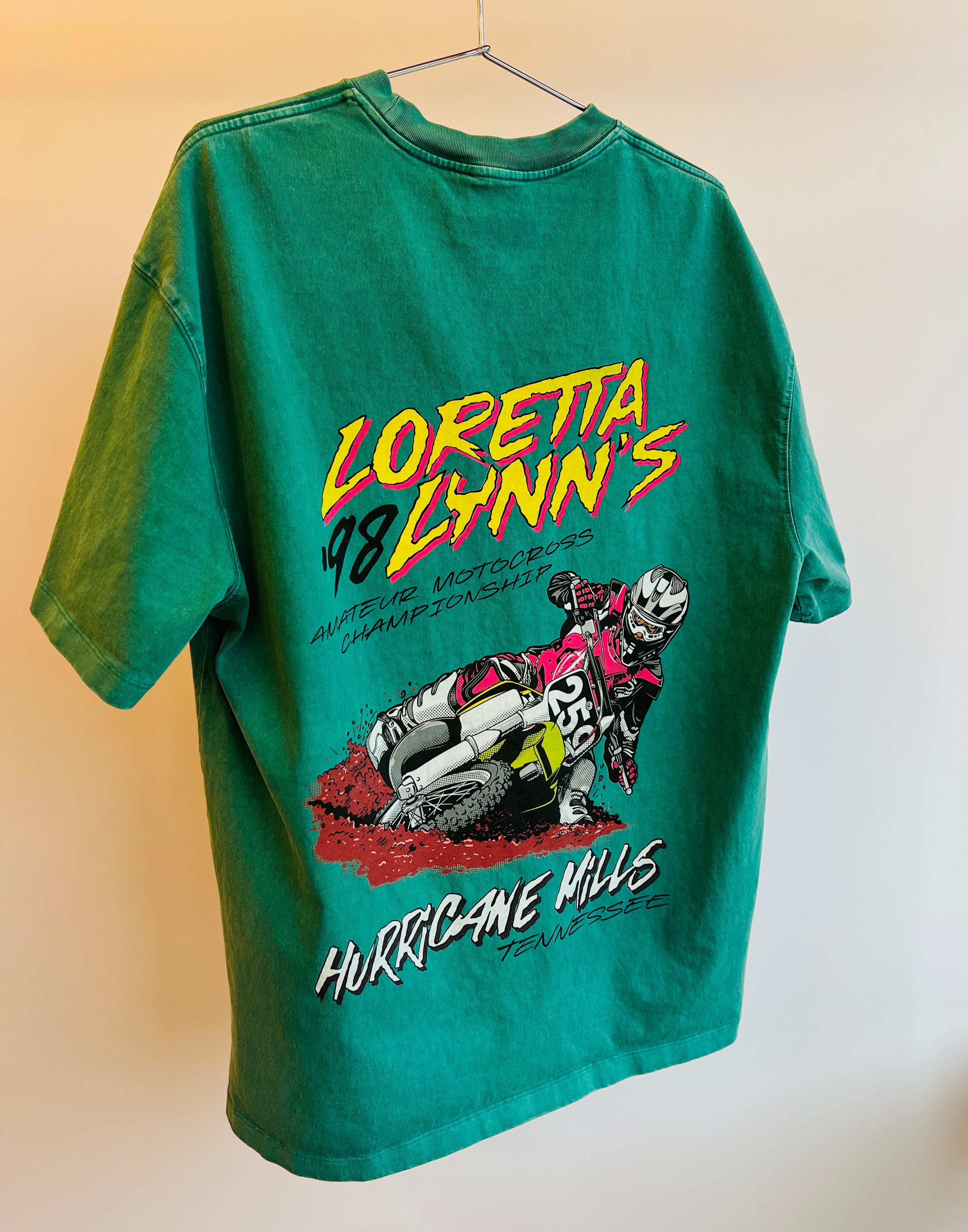 Returns - '98 Loretta Lynn's Amateur Motocross Championship- 285 GSM, Oversized, Washed