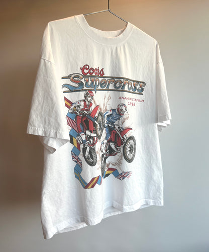 '86 Anaheim Supercross Shirt - 195 GSM, Loose-Fit