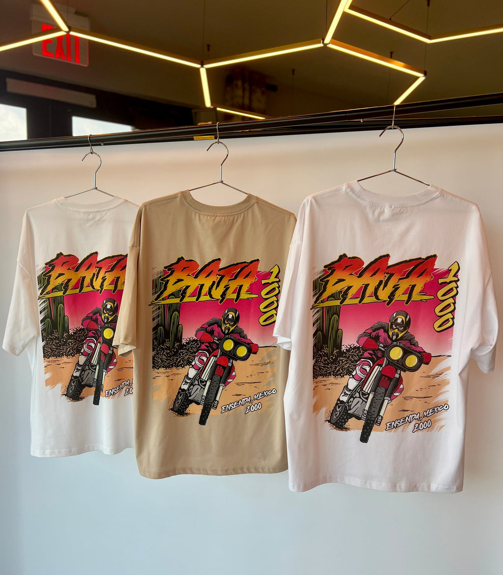 Baja off road racing shirt.