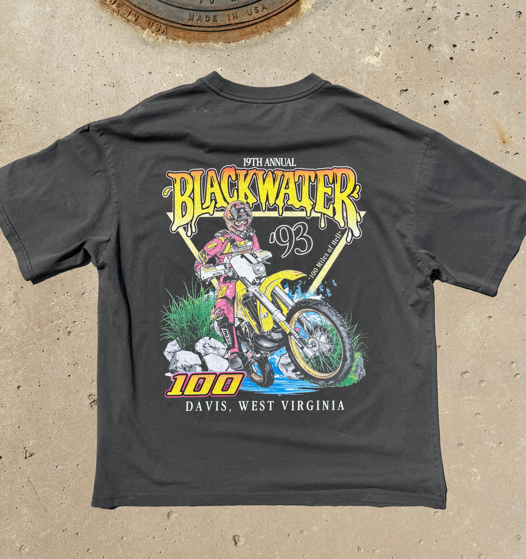 Vintage 1993 blackwater 100 racing shirt