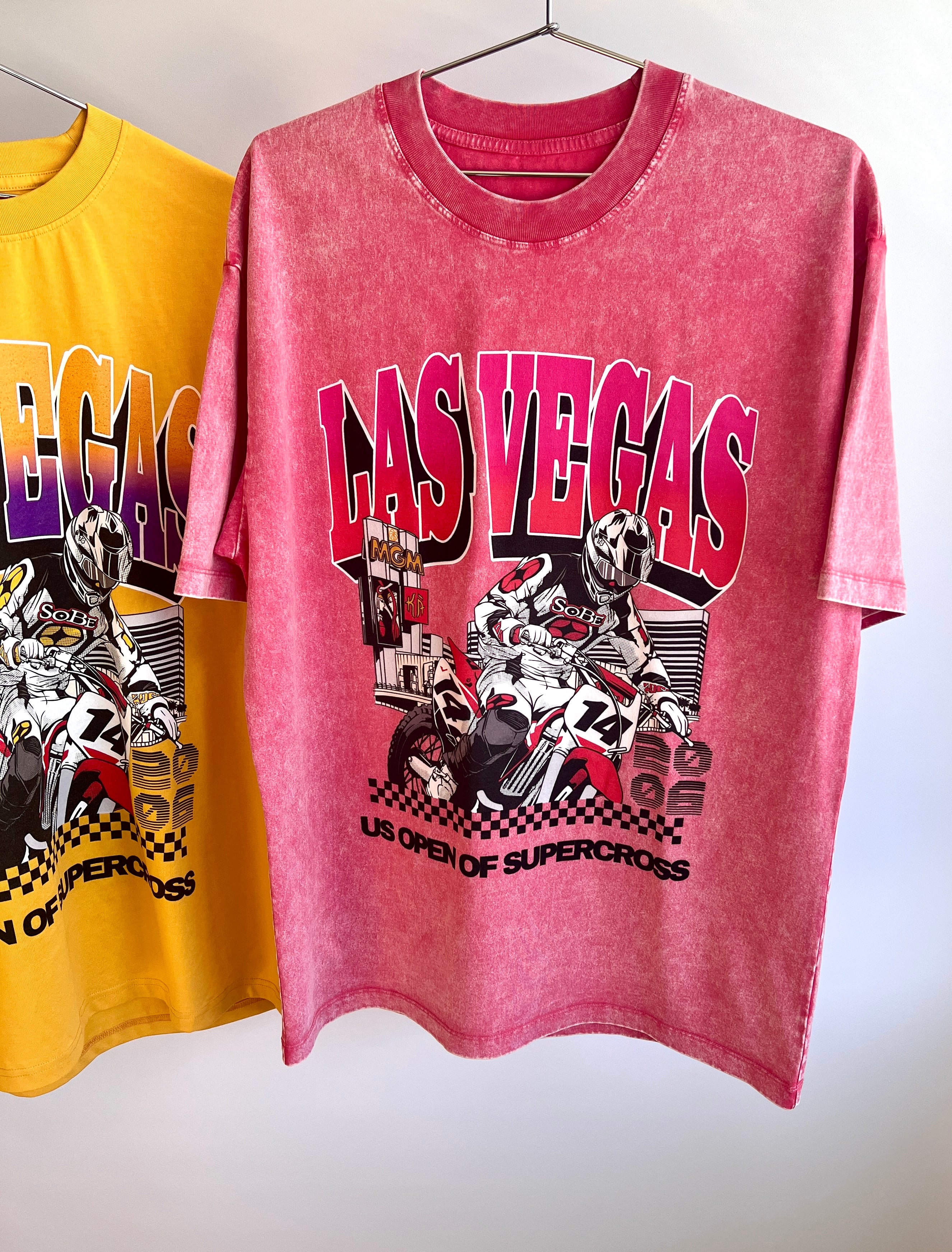 Women's Supercross shirt in purple color.