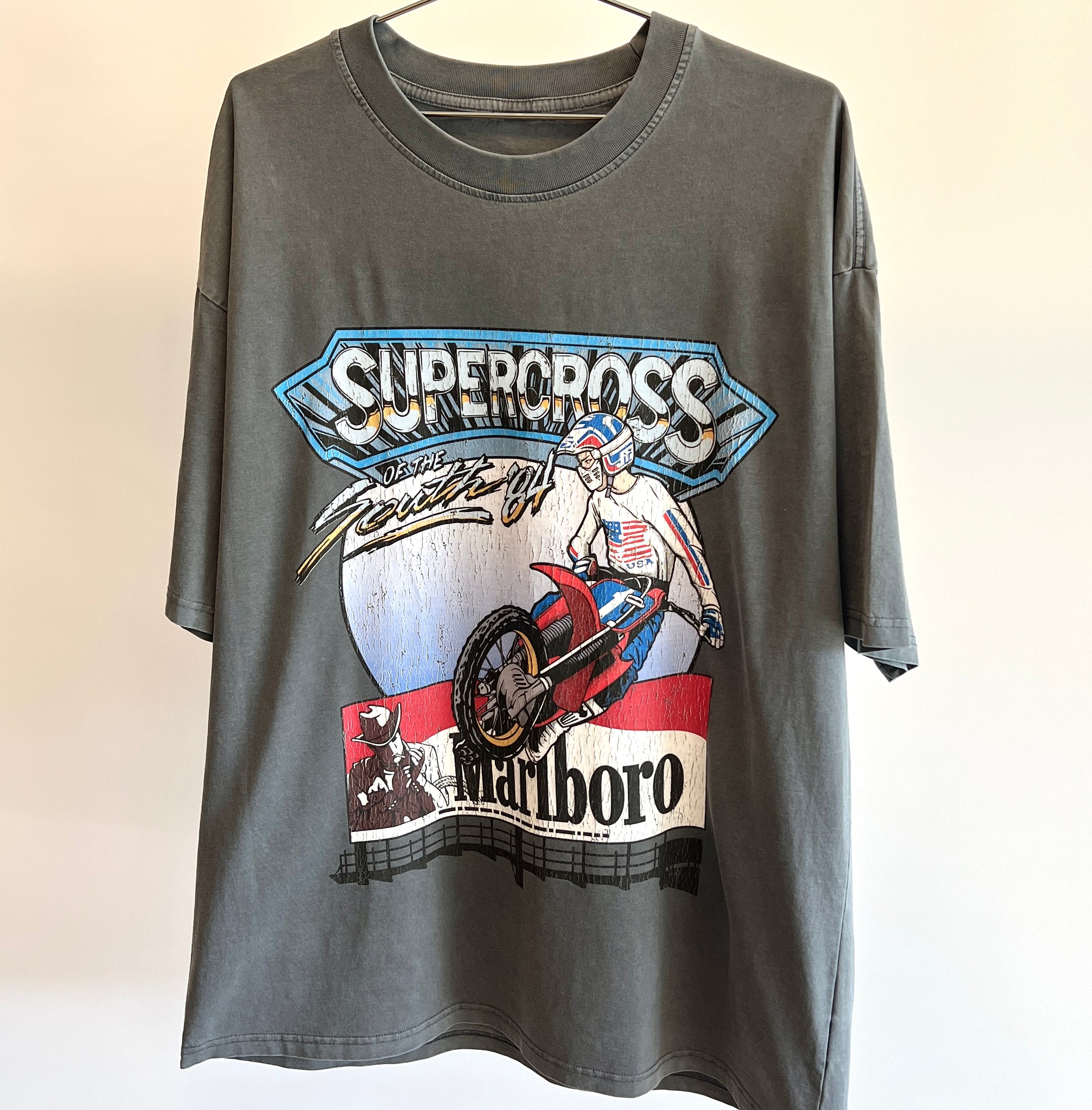 1984 Supercross of the South vintage supercross shirt.