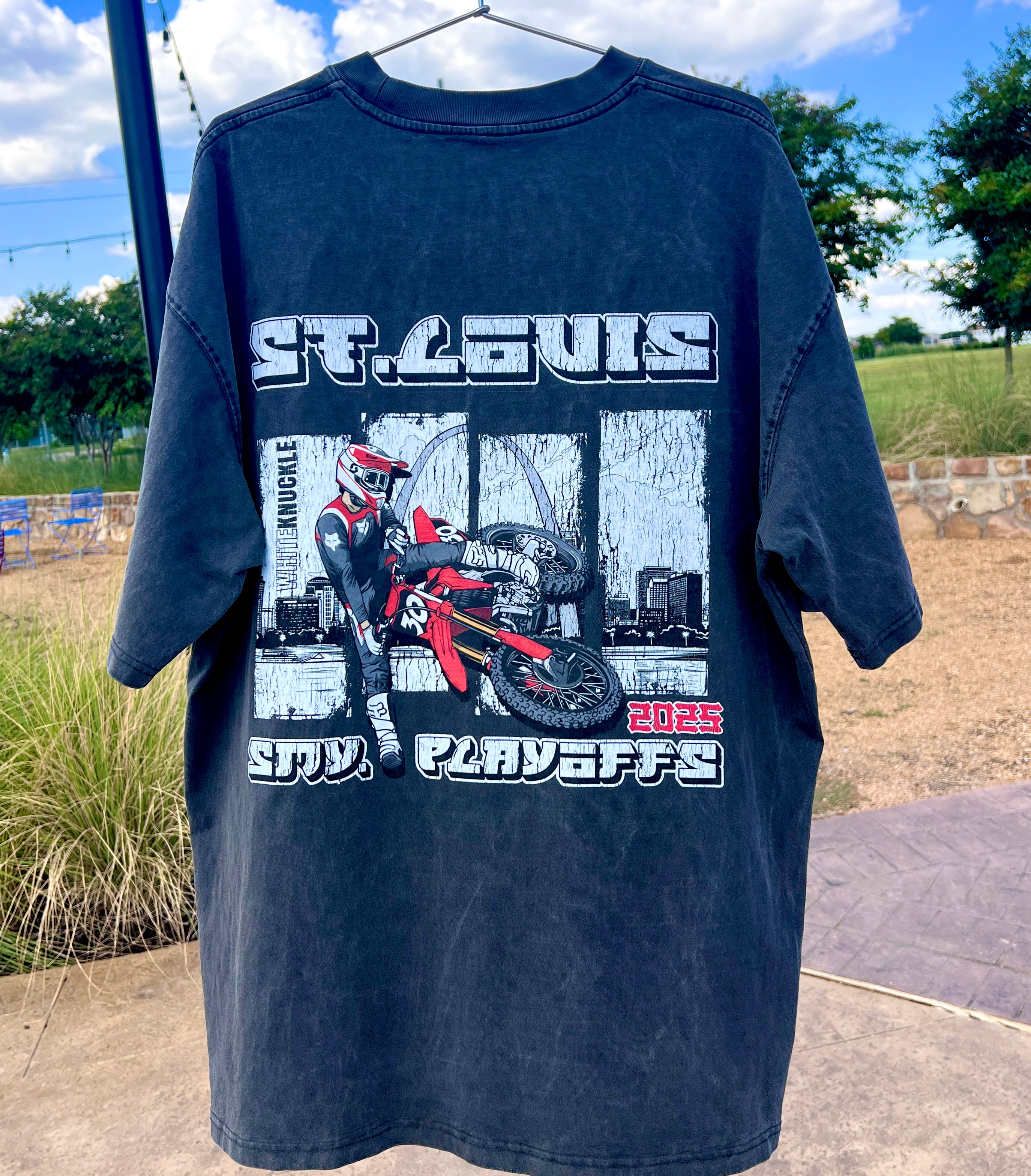 Jo Shimoda 2025 SMX Playoffs racing shirt.