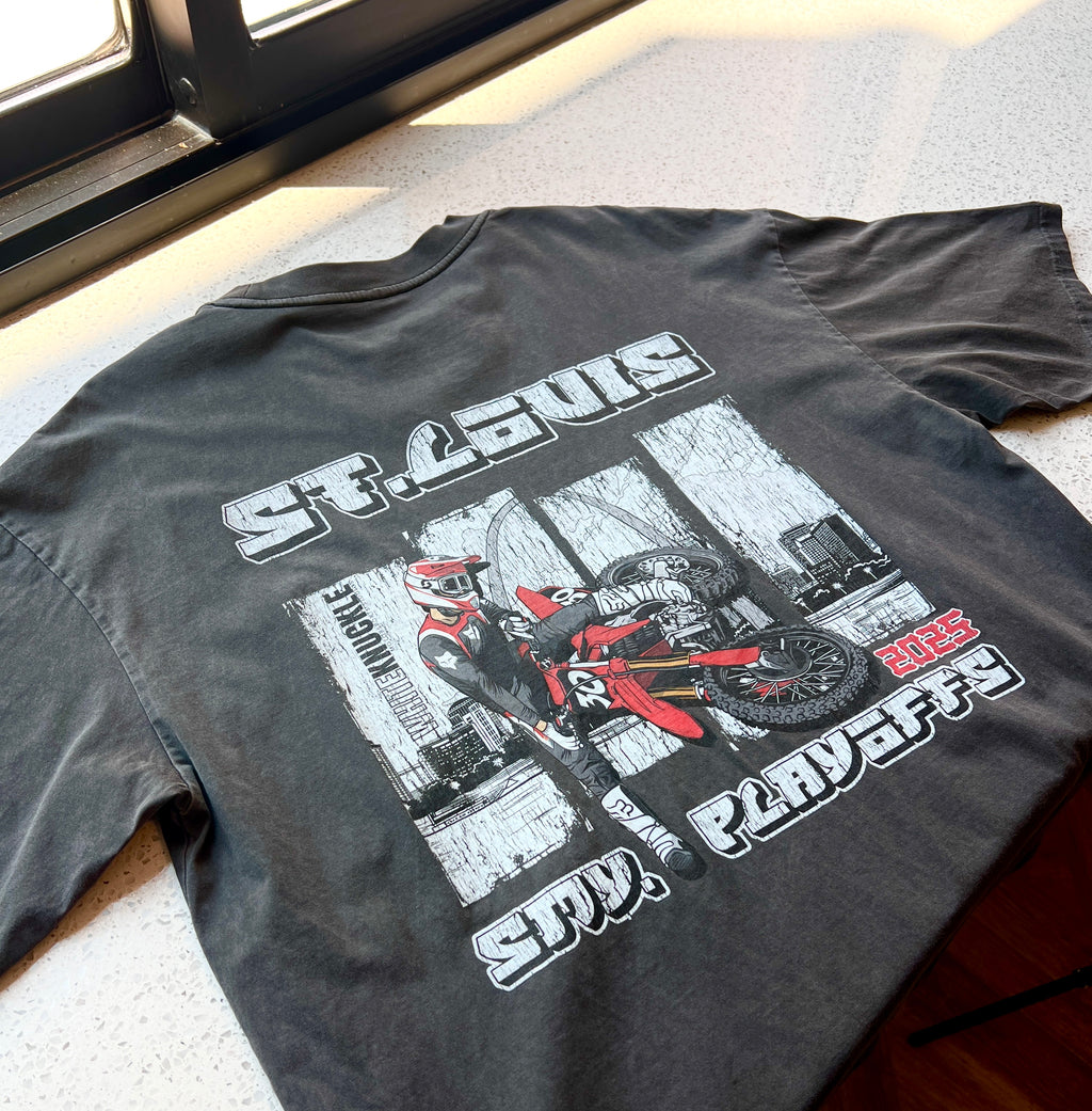 2025 St Louis SMX playoffs tee shirt. 