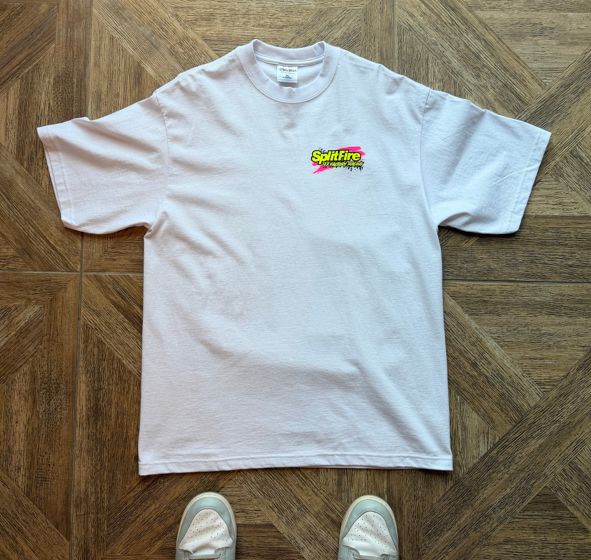 1997 Splitfire Sparkplufs Kawasaki motocross race team shirt