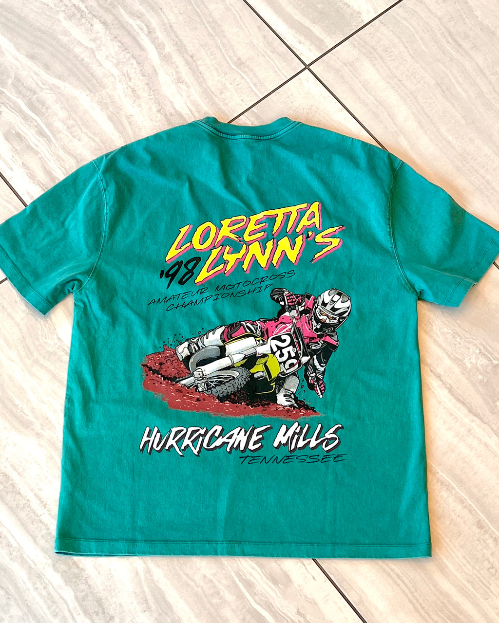 1998 Loretta Lynns shirt with James Stewart.