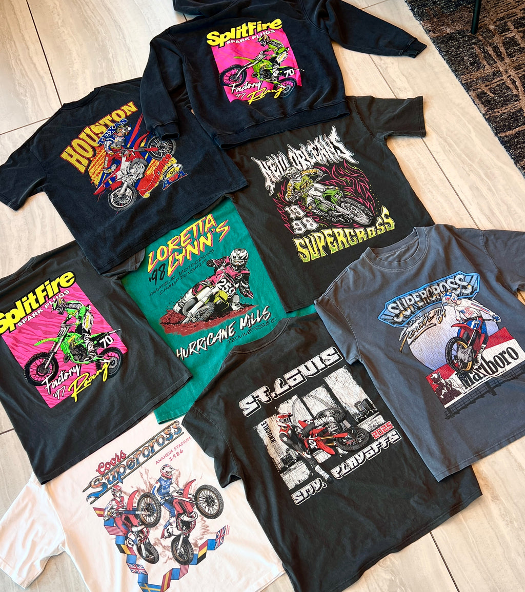 Ricky Carmichael vintage racing t shirt.